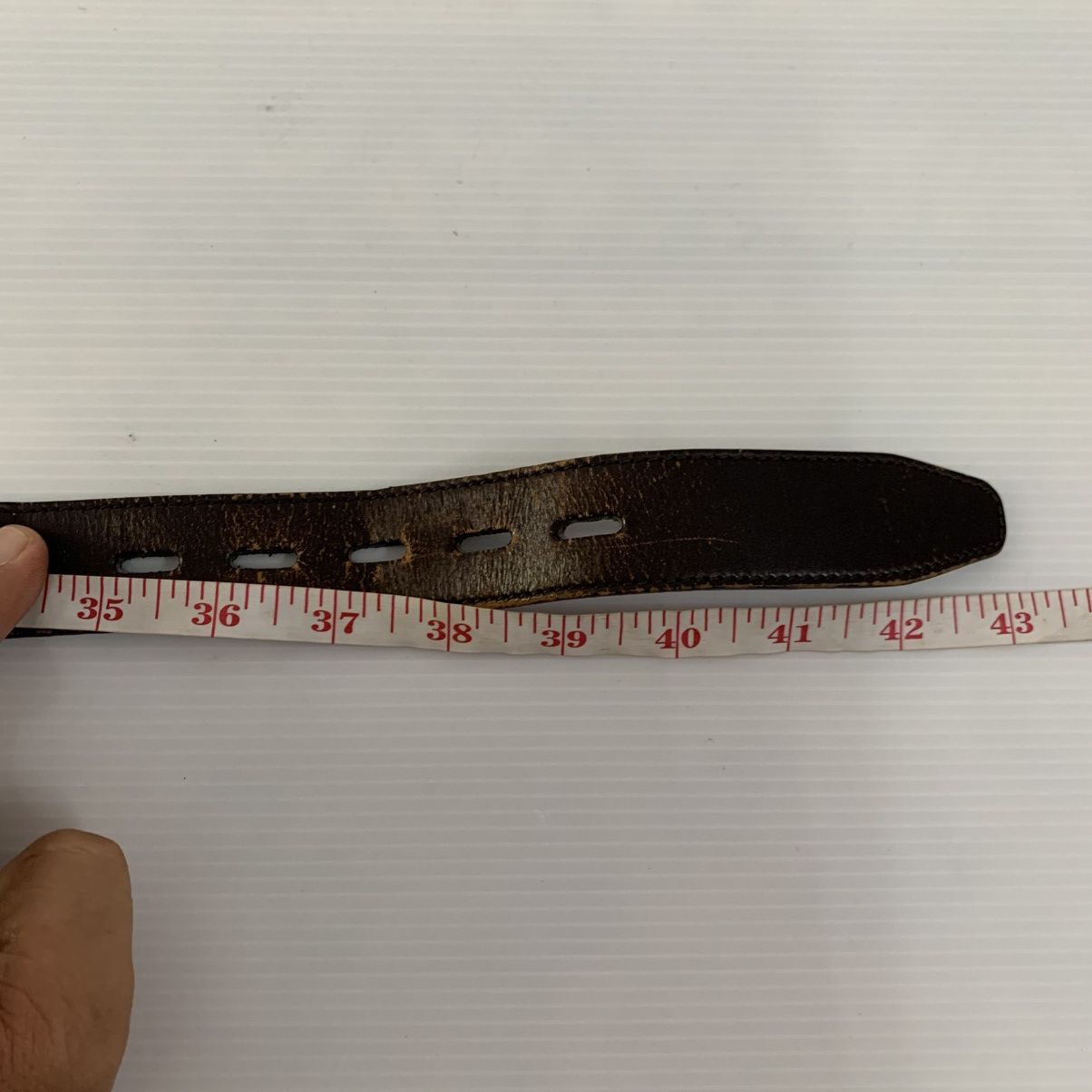 Gucci Gucci Canvas Leather Belts Size 40 - 11 Thumbnail