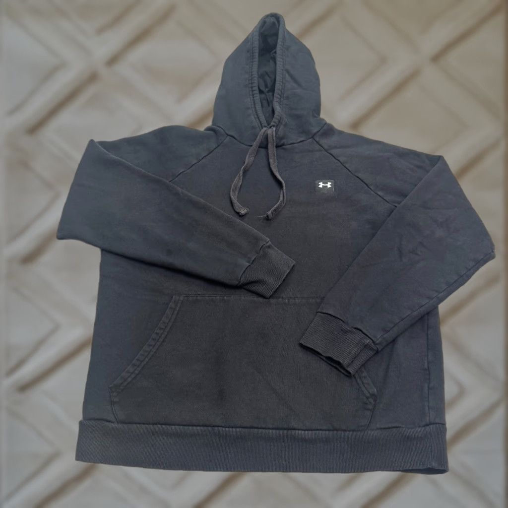 Under Armour Under Armour Hooded Pullover Hoodie Mens M Black Casualwear Activewear Streetwear Everyday fit Size US M / EU 48-50 / 2 - 1 Thumbnail
