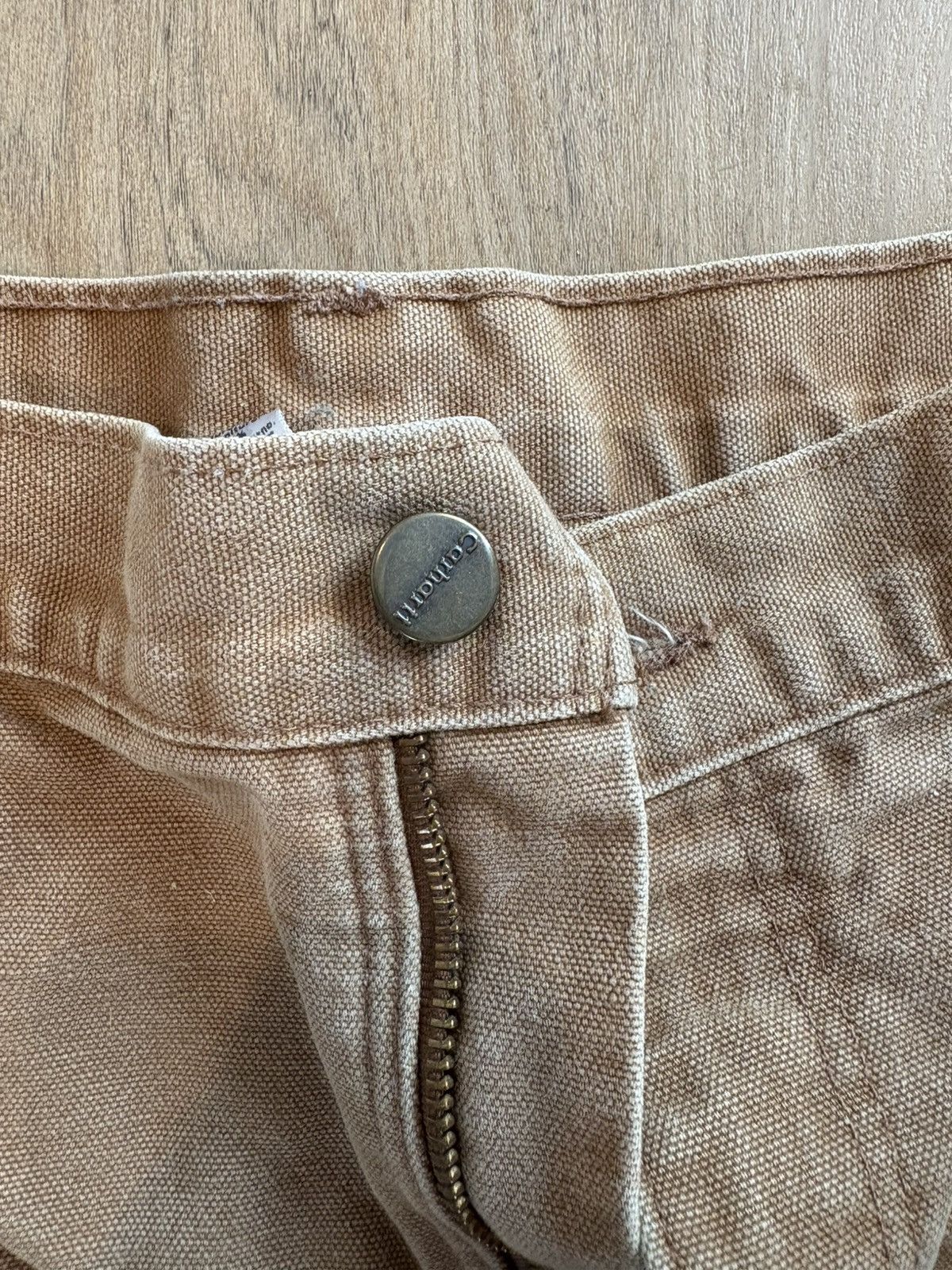 Carhartt Original Carhartt Carpenter Fleeced Lined Pants Size US 34 / EU 50 - 3 Thumbnail