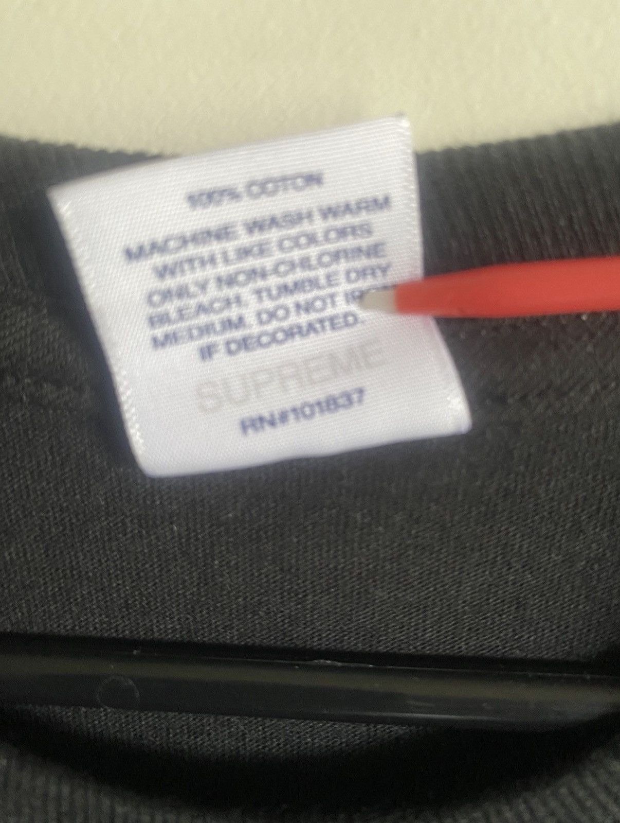 Supreme Supreme Skeleton Tee Size US L / EU 52-54 / 3 - 3 Thumbnail
