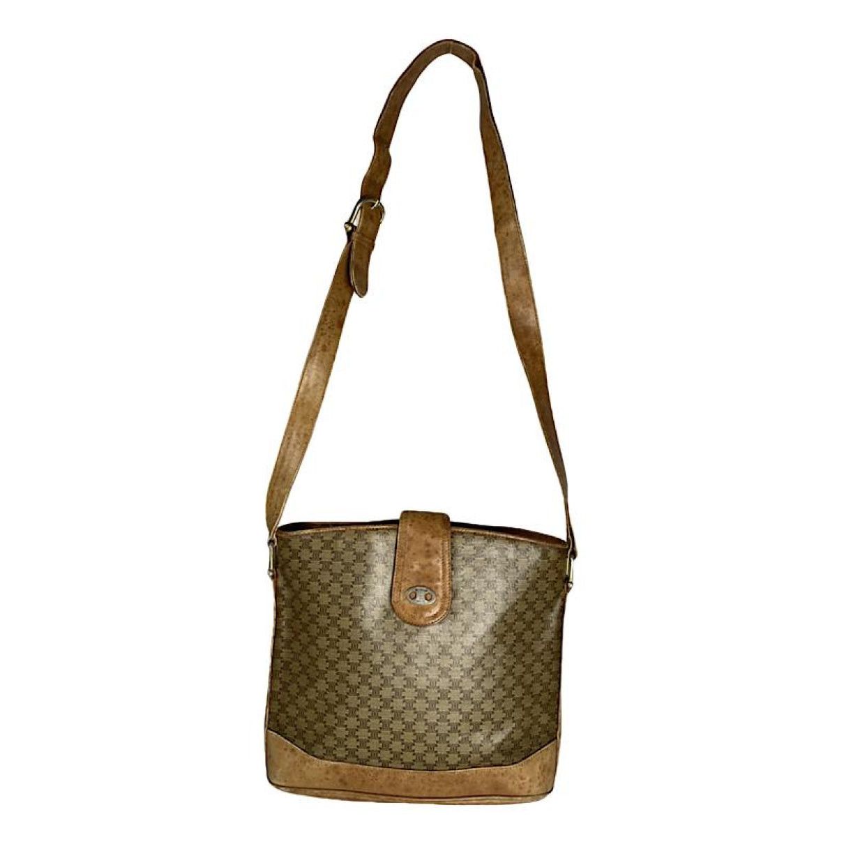 SAC SEAU Brown Leather Handbag