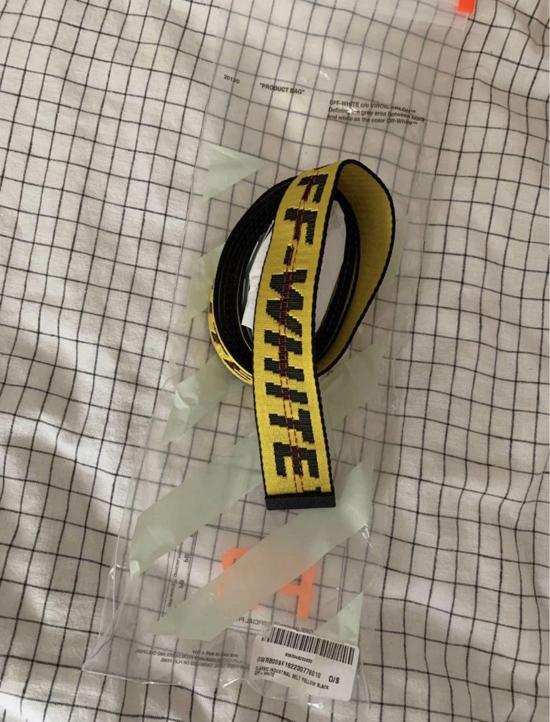 Practically Brand New Off White Belt