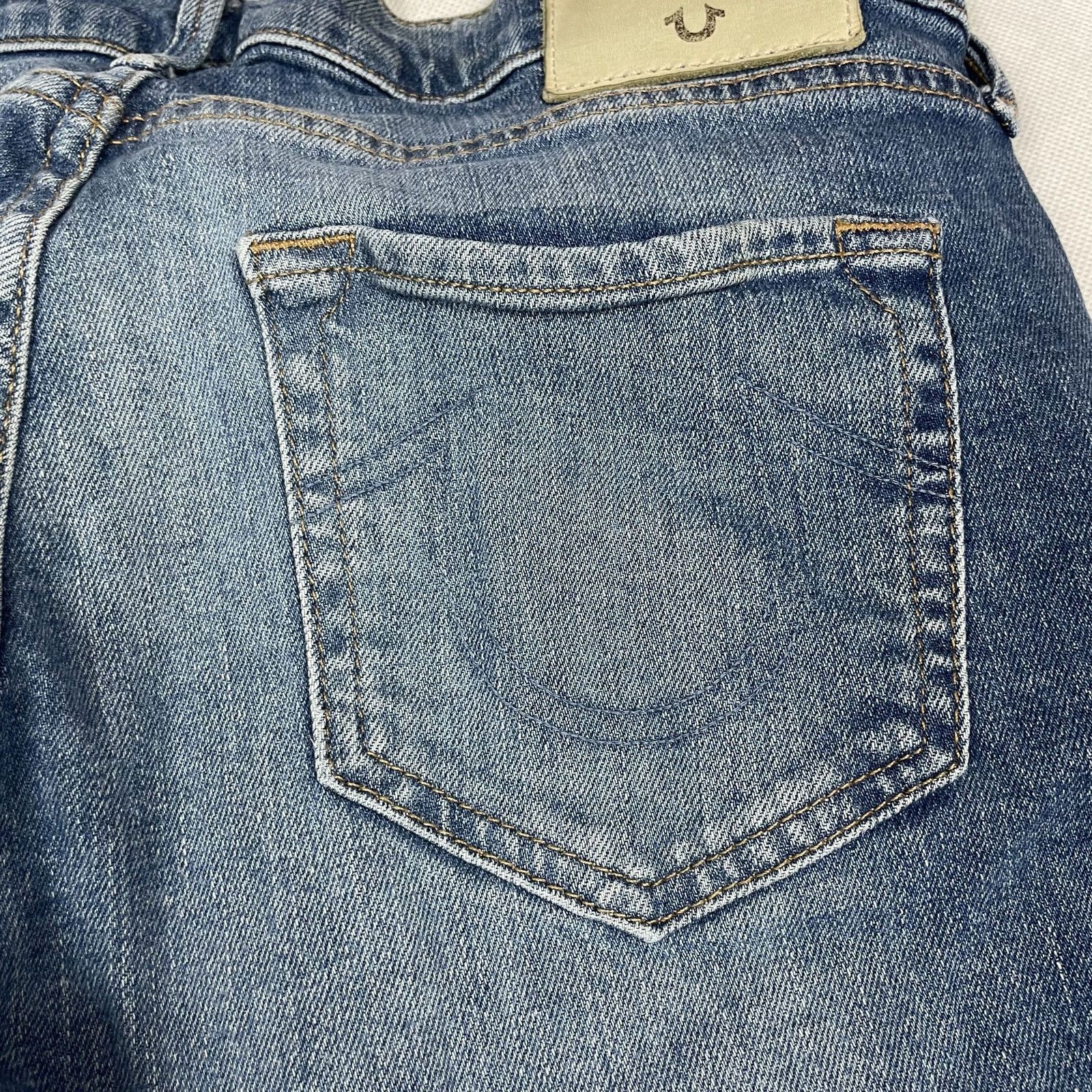 True Religion True Religion LIV Women Blue Low Rise Relaxed Skinny Jean 29 Size 29" - 2 Thumbnail