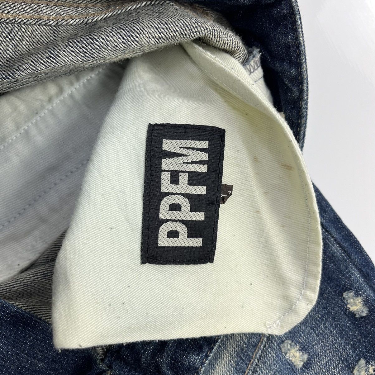 Hysteric Glamour × Japanese Brand × PPFM 2000s PPFM Bikers Multi Zipper Distressed Denim Jeans Size US 34 / EU 50 - 12 Thumbnail