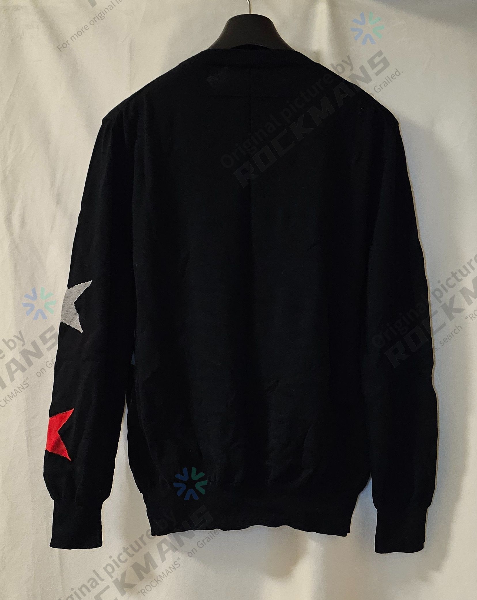 Givenchy Givenchy Men's Star Knit Sweater Size M Size US M / EU 48-50 / 2 - 4 Thumbnail