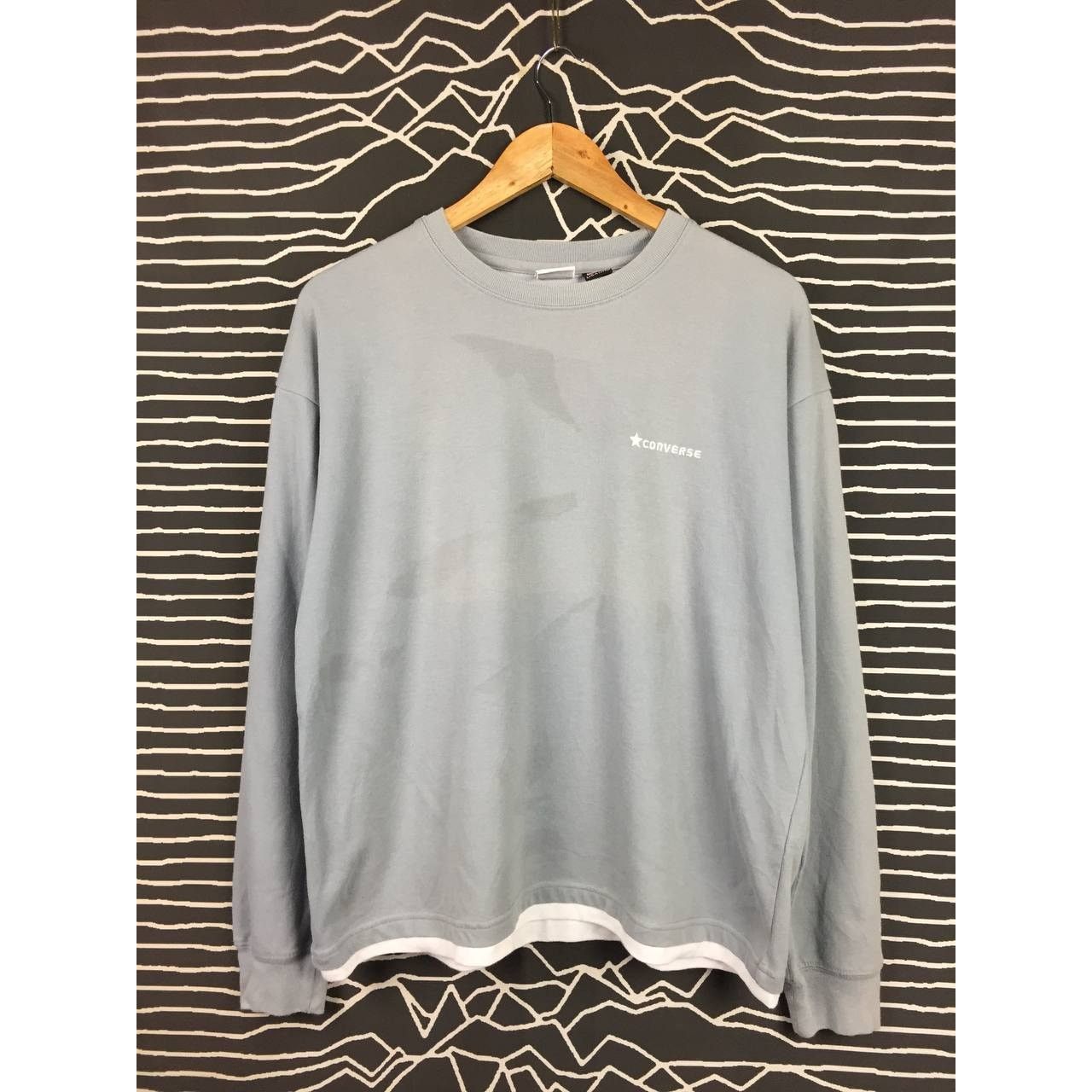 Converse × Vintage Converse America's Original Sport Brand Longsleeve Tee Size US M / EU 48-50 / 2 - 5 Thumbnail