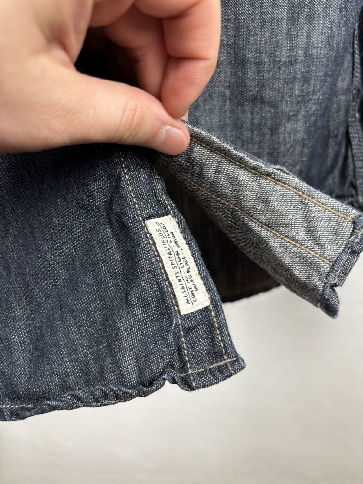 Allsaints Allsaints Cotton crazy shirt size S Size US S / EU 44-46 / 1 - 4 Thumbnail