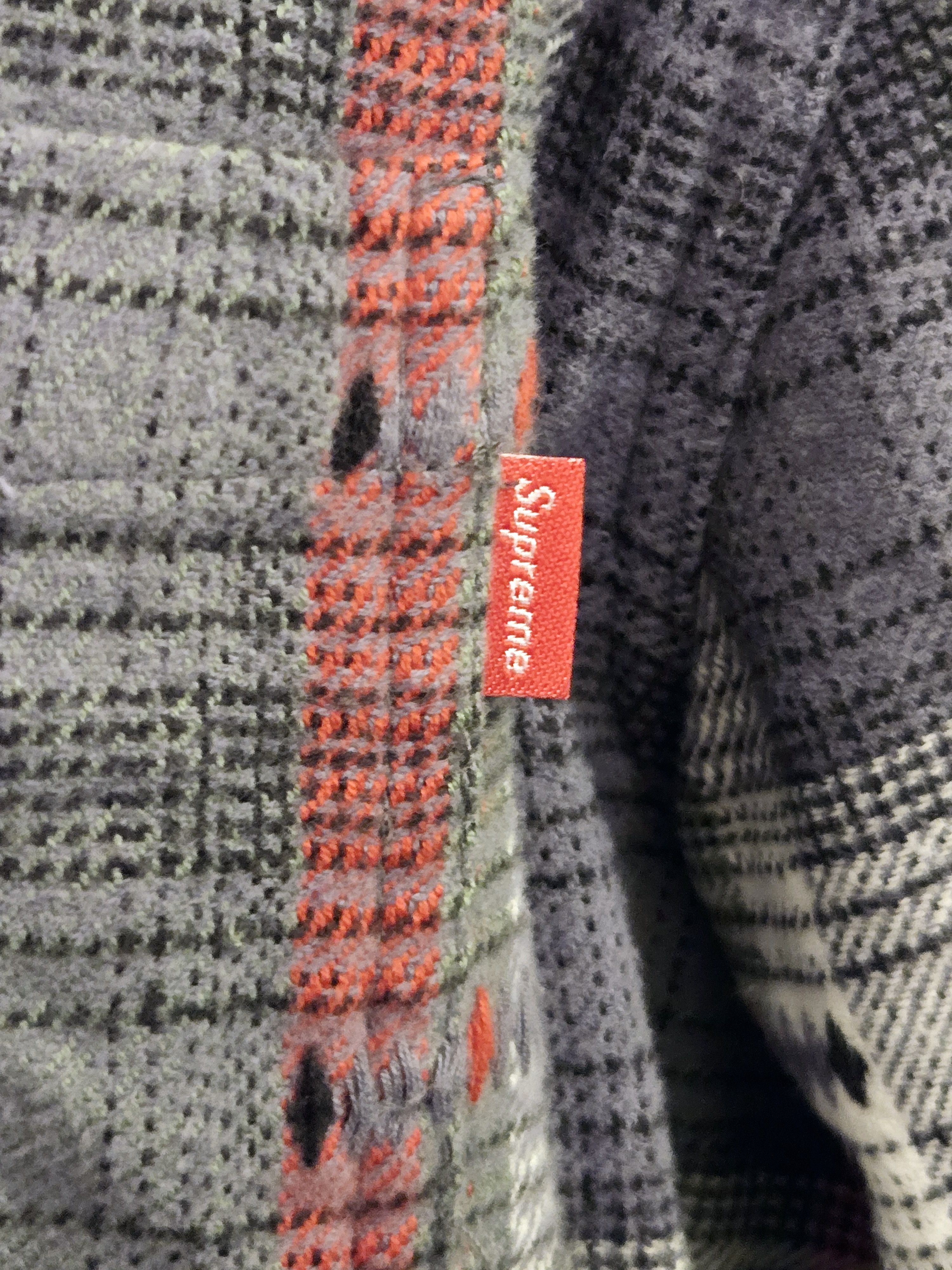 Supreme Supreme Hooded Jacquard Flannel Shirt Size US M / EU 48-50 / 2 - 4 Thumbnail