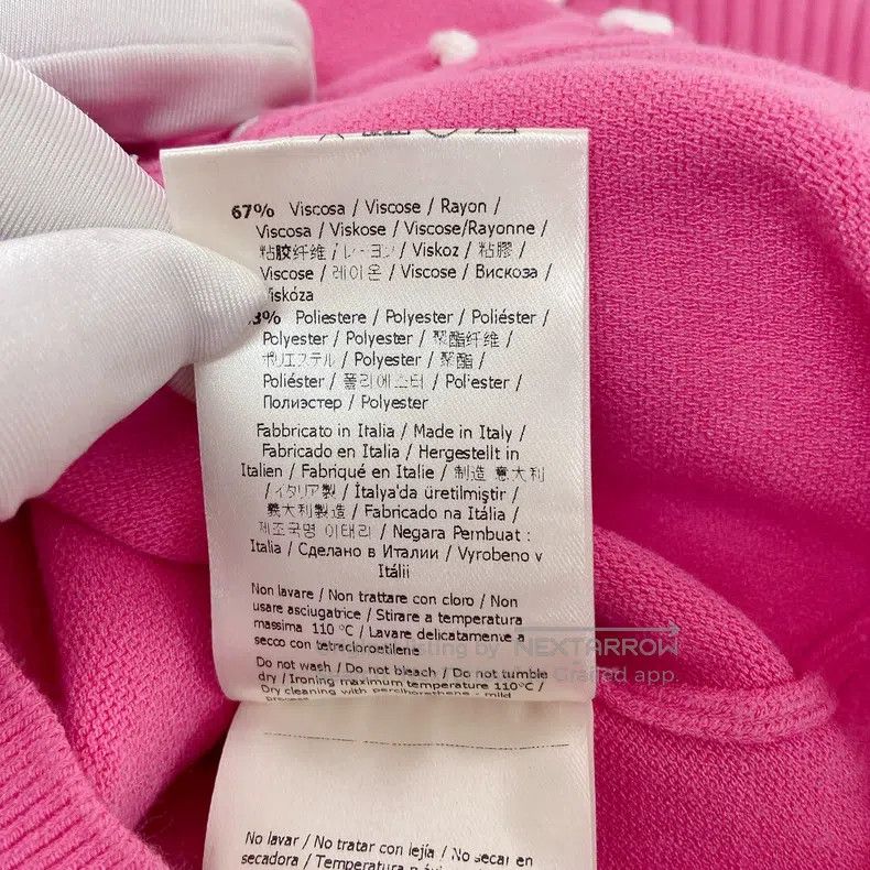 Fendi Fendi Pink Knit Top Size XS / US 0-2 / IT 36-38 - 8 Thumbnail