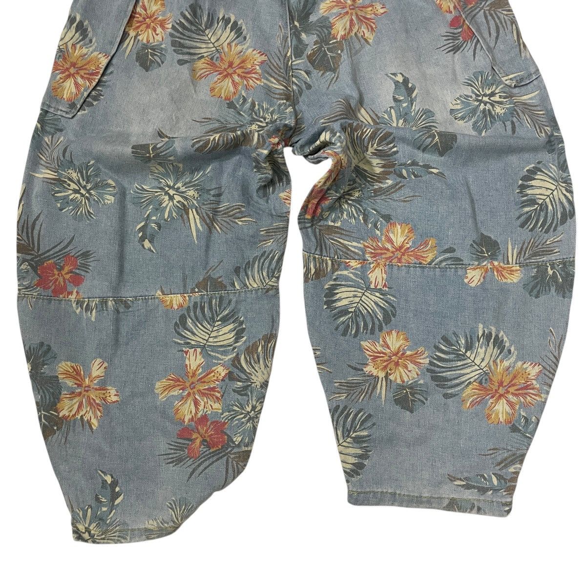 Japanese Brand Vintage Unbranded Art Motive Denim Jeans Size 31" - 2 Thumbnail