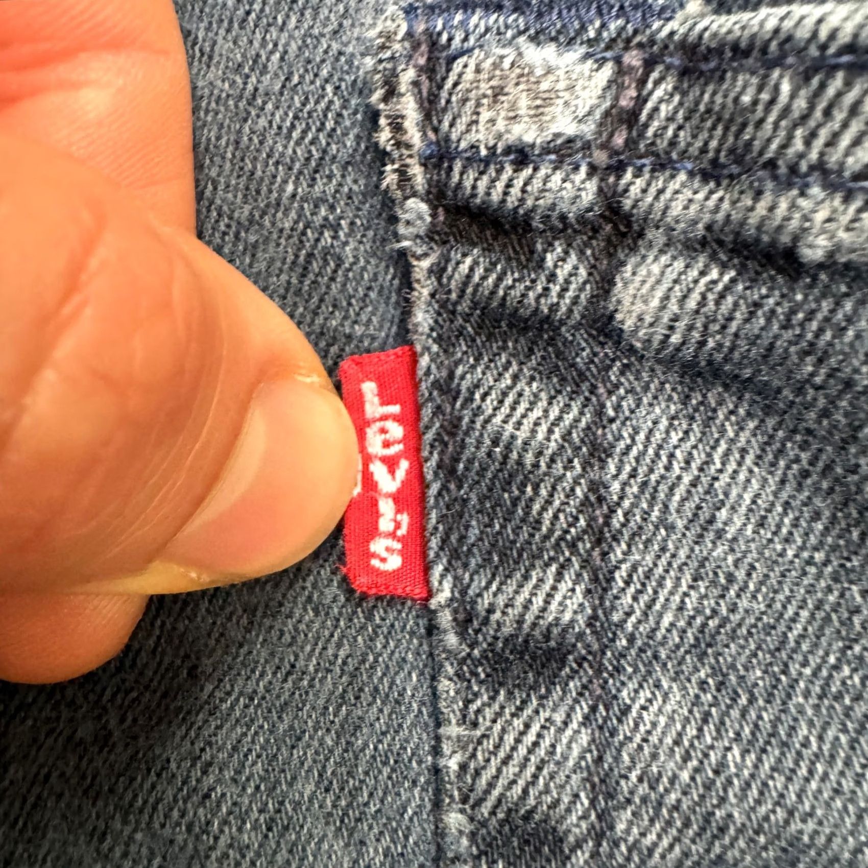 Levi's Levi's 511 Jeans Mens 36x29 Slim Fit Dark Wash Distressed Cotton Size US 36 / EU 52 - 7 Thumbnail