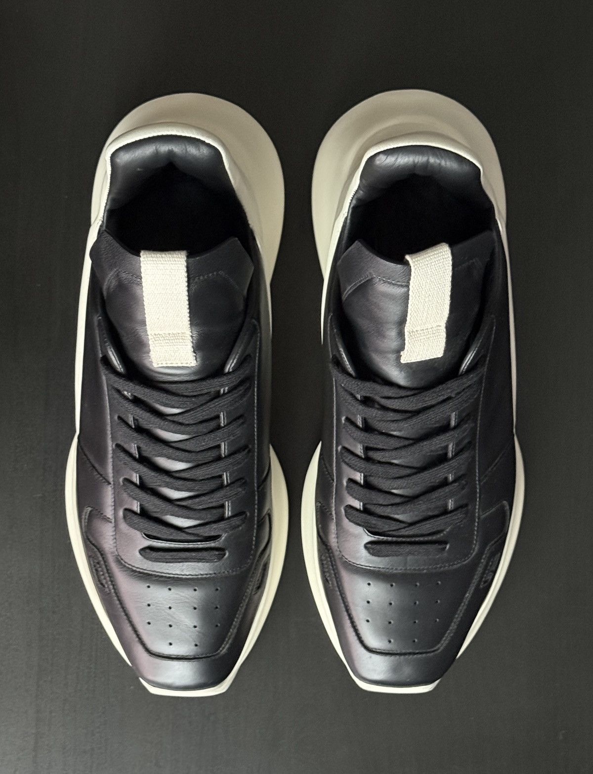 Rick Owens Rick Owens Geth Runner Black Size US 11 / EU 44 - 8 Thumbnail