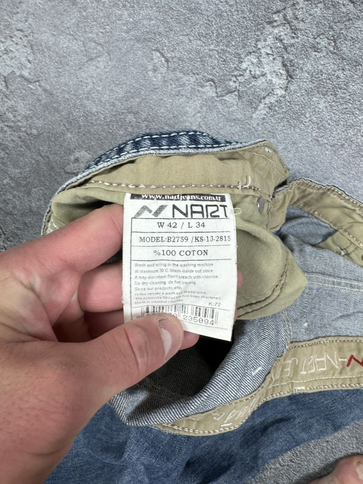 If Six Was Nine 2000s Nart Y2K Flare Bootcut Washed Jeans Size 36 Size US 36 / EU 52 - 8 Thumbnail