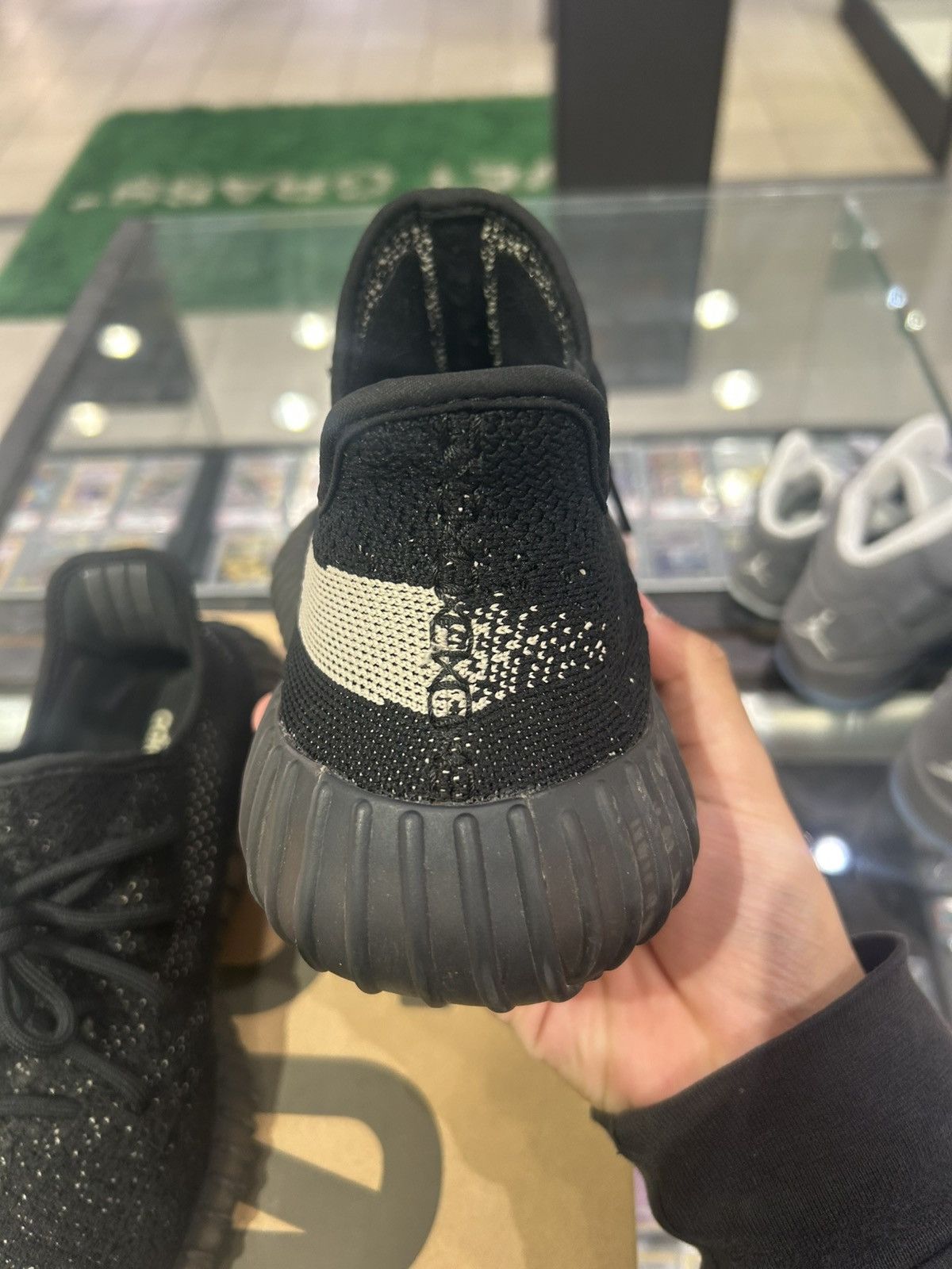 Yeezy Adidas Yeezy 350 Core Black White Size US 8 / EU 41 - 3 Thumbnail