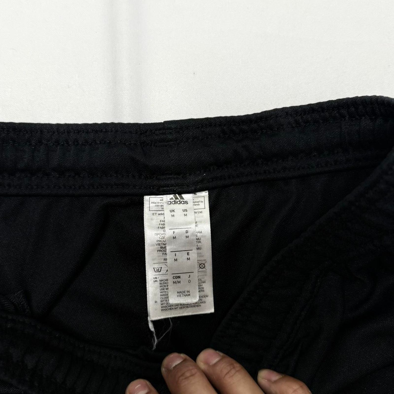 Adidas adidas Side-Stripe Track Pants Men’s M Black Size US 31 - 2 Thumbnail