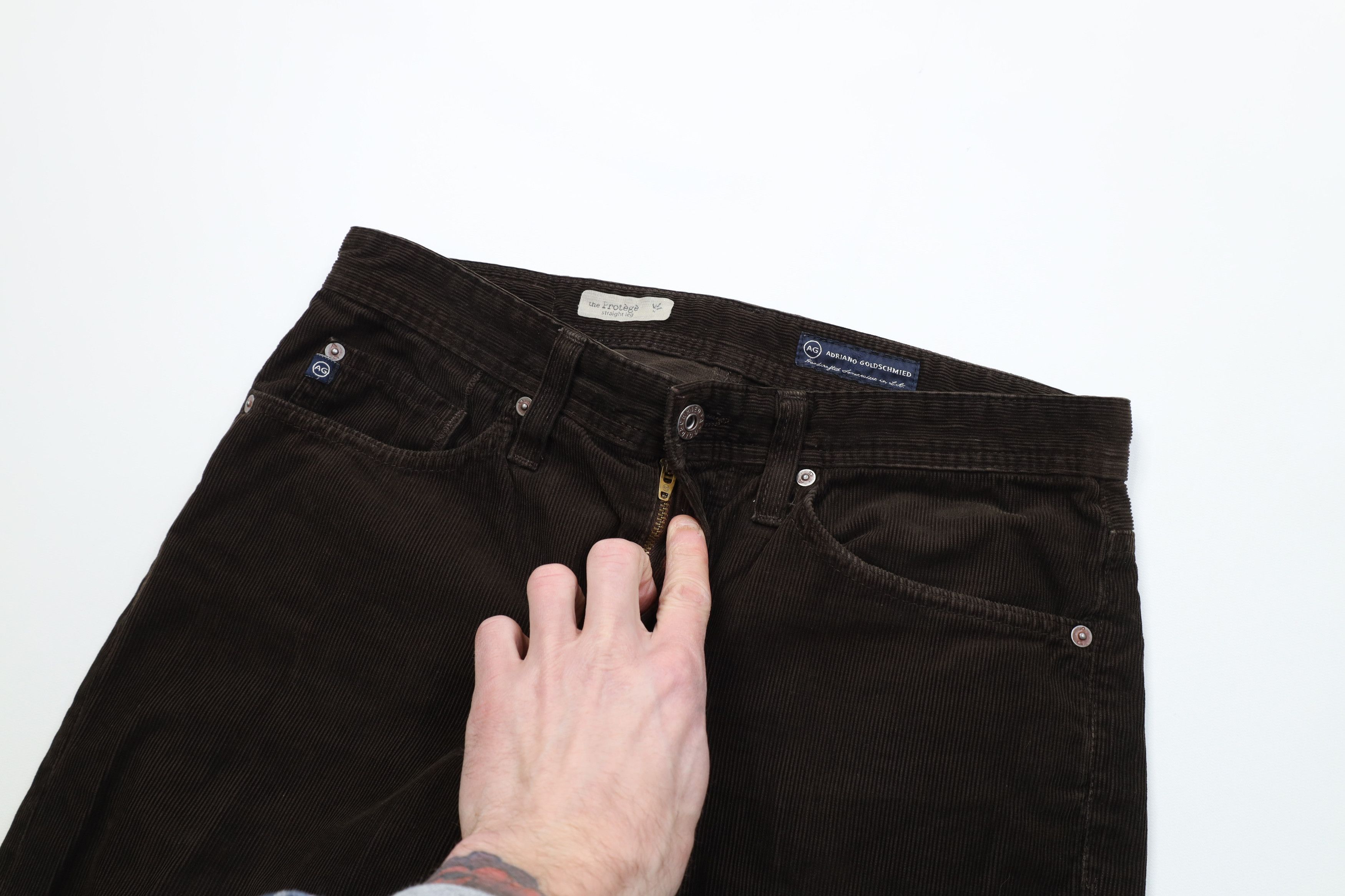 Vintage Vintage Y2K Adriano Goldschmied Straight Leg Pants USA Size 29" - 7 Thumbnail