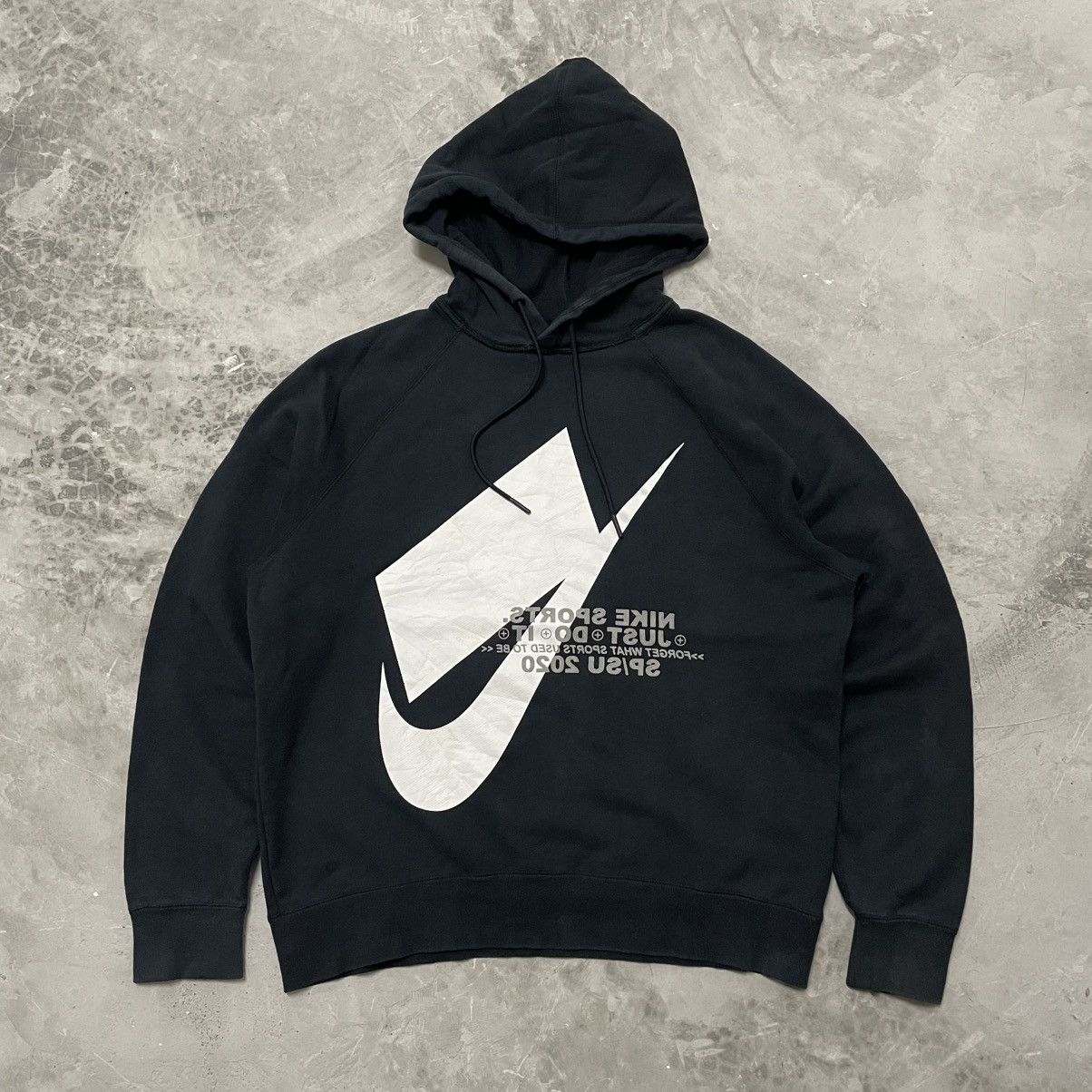 Nike × Nike ACG 🔴 Rare ! ! Vintage Nike Big Logo Hoodie 🔴 Size US M / EU 48-50 / 2 - 1 Thumbnail