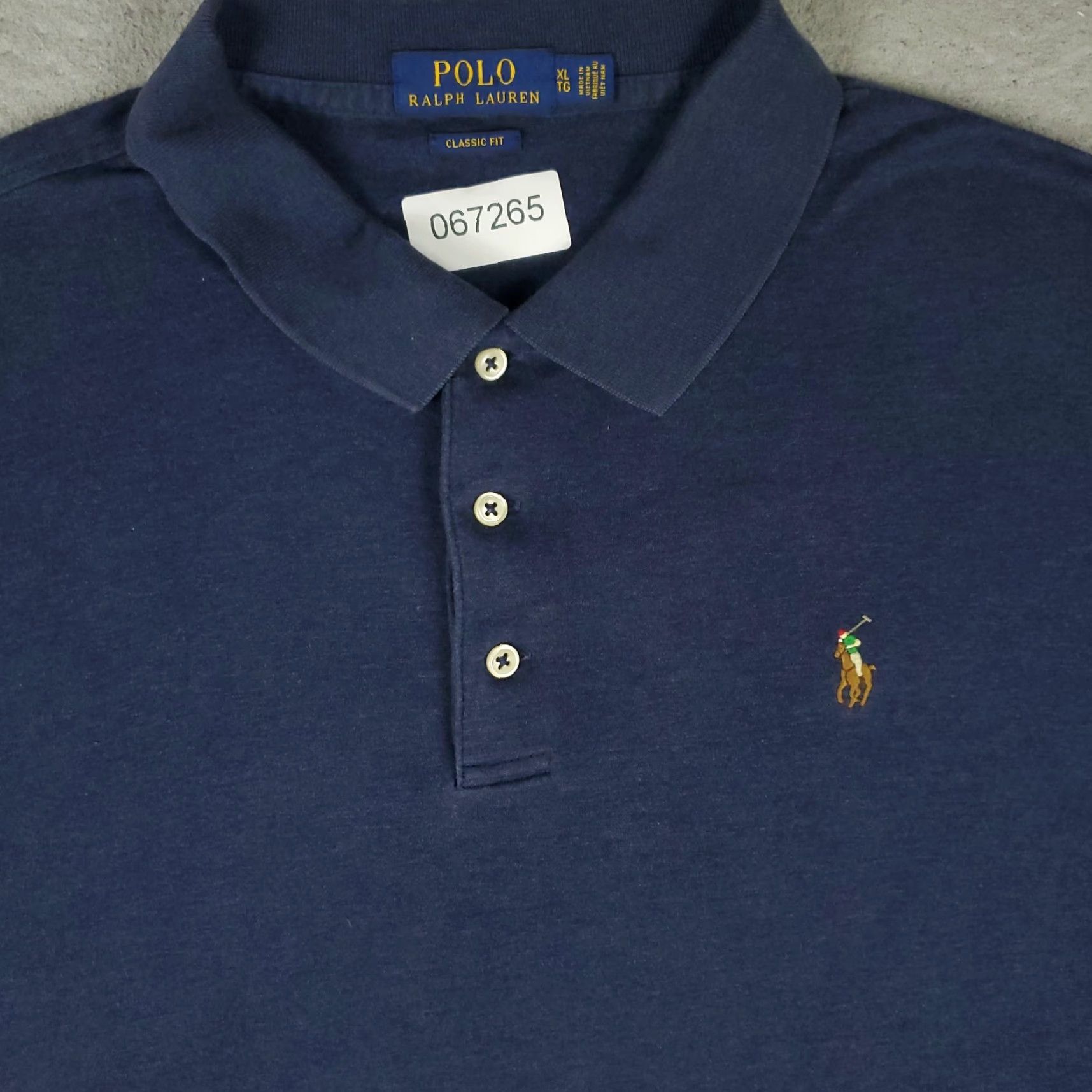 Ralph Lauren Ralph Lauren Polo Shirt Mens XL Blue Pony Casual Short Sleeve Size US XL / EU 56 / 4 - 2 Thumbnail