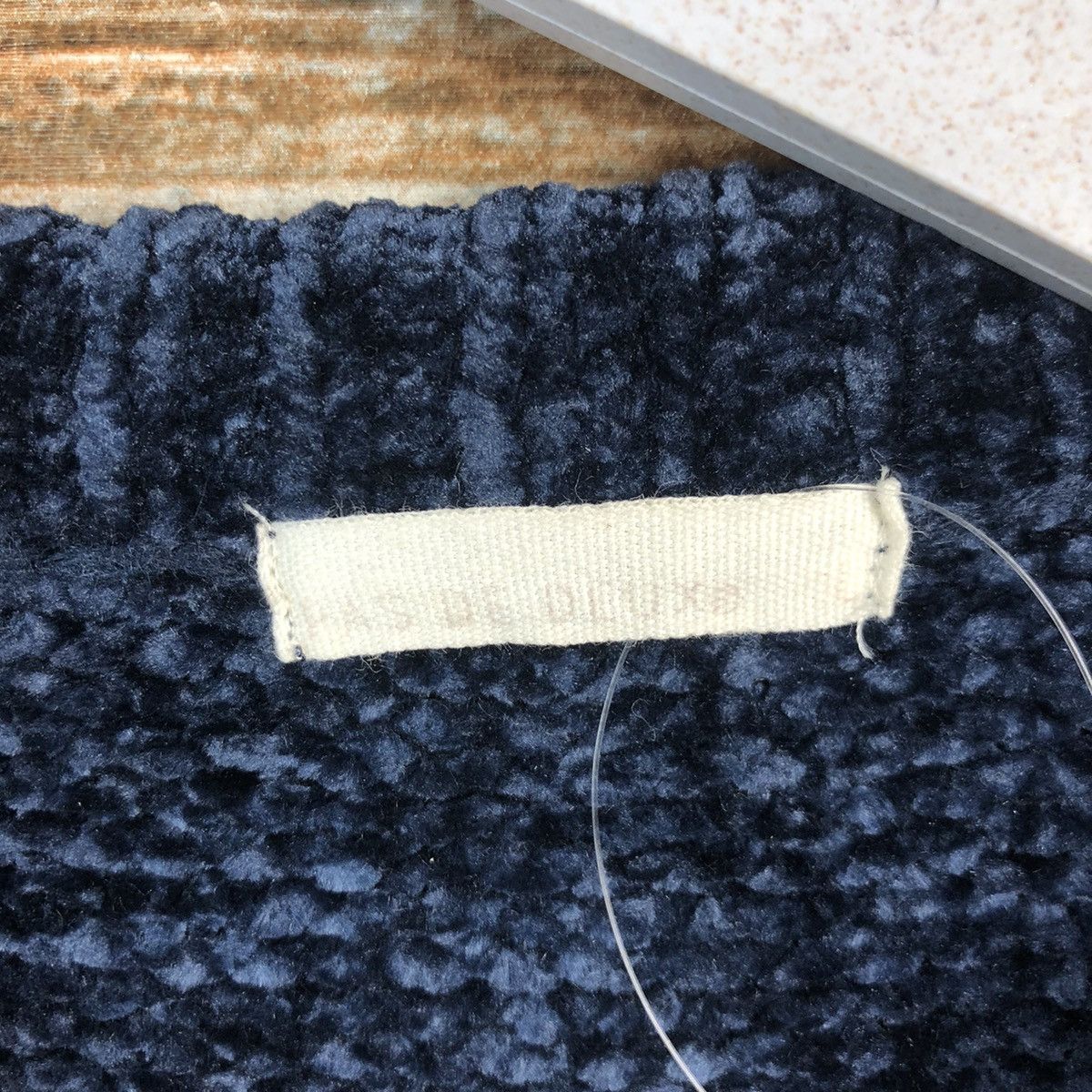 Homespun Knitwear × Japanese Brand As De Deve Dark Blue Knitwear #A1501 Size L / US 10 / IT 46 - 9 Thumbnail