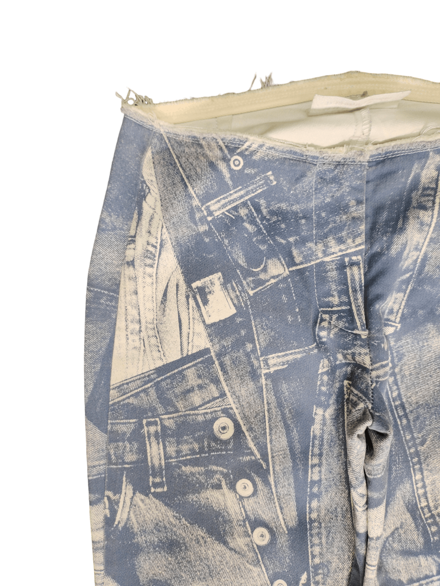 Maison Margiela Rare Vintage Maison Margiela Printed Skinny Pants Size 27" / US 4 / IT 40 - 4 Thumbnail