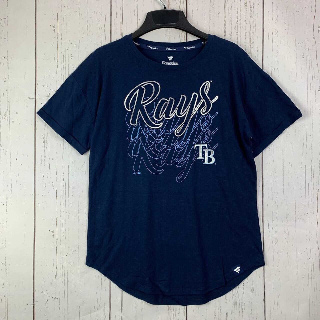 MLB Tampa Bay Rays MLB Medium Fanatics Casual T-Shirt Blue Size M / US 6-8 / IT 42-44 - 1 Thumbnail