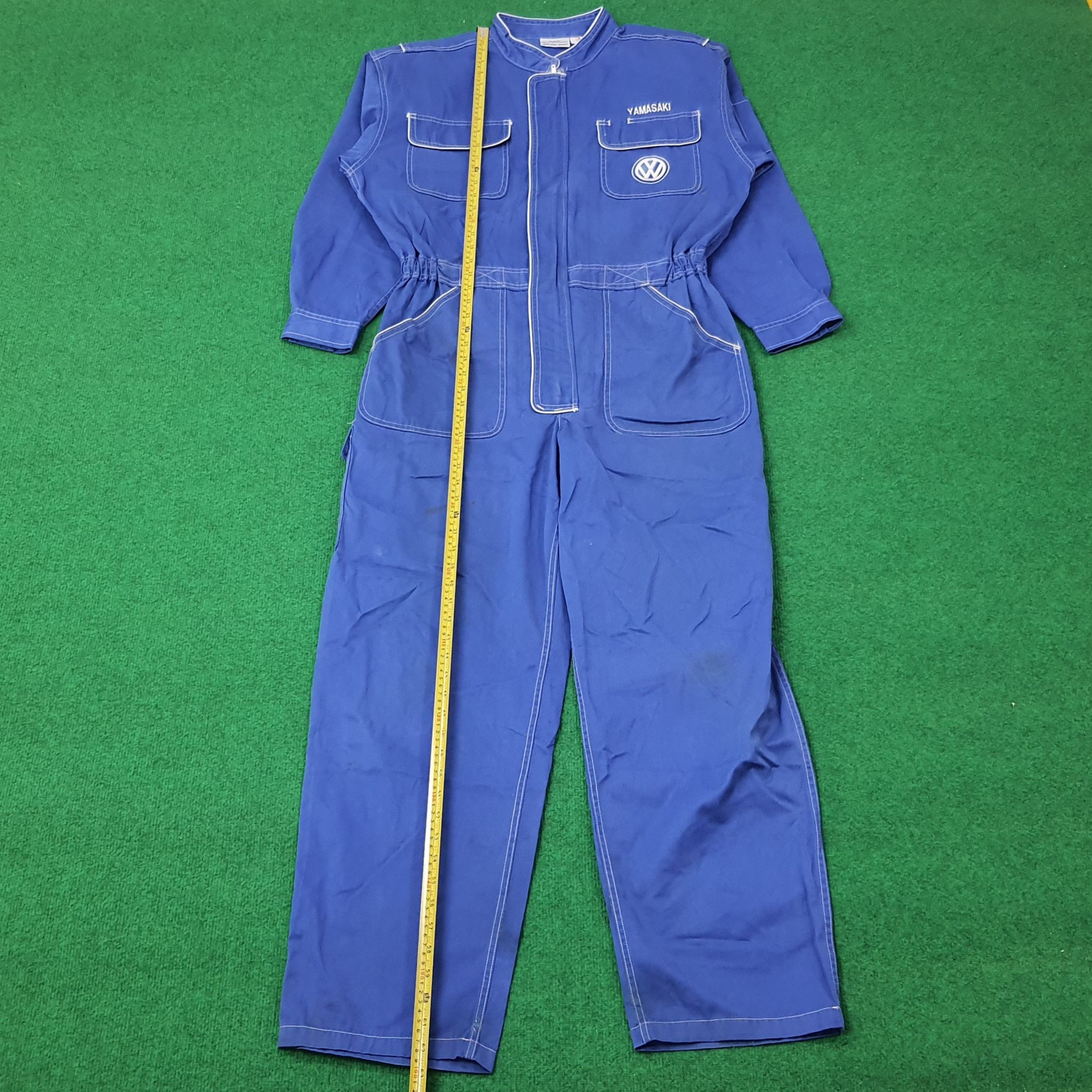Vintage Vintage Volkswagen Automobile Workwear Coverall C263N3 Size US L / EU 52-54 / 3 - 6 Thumbnail