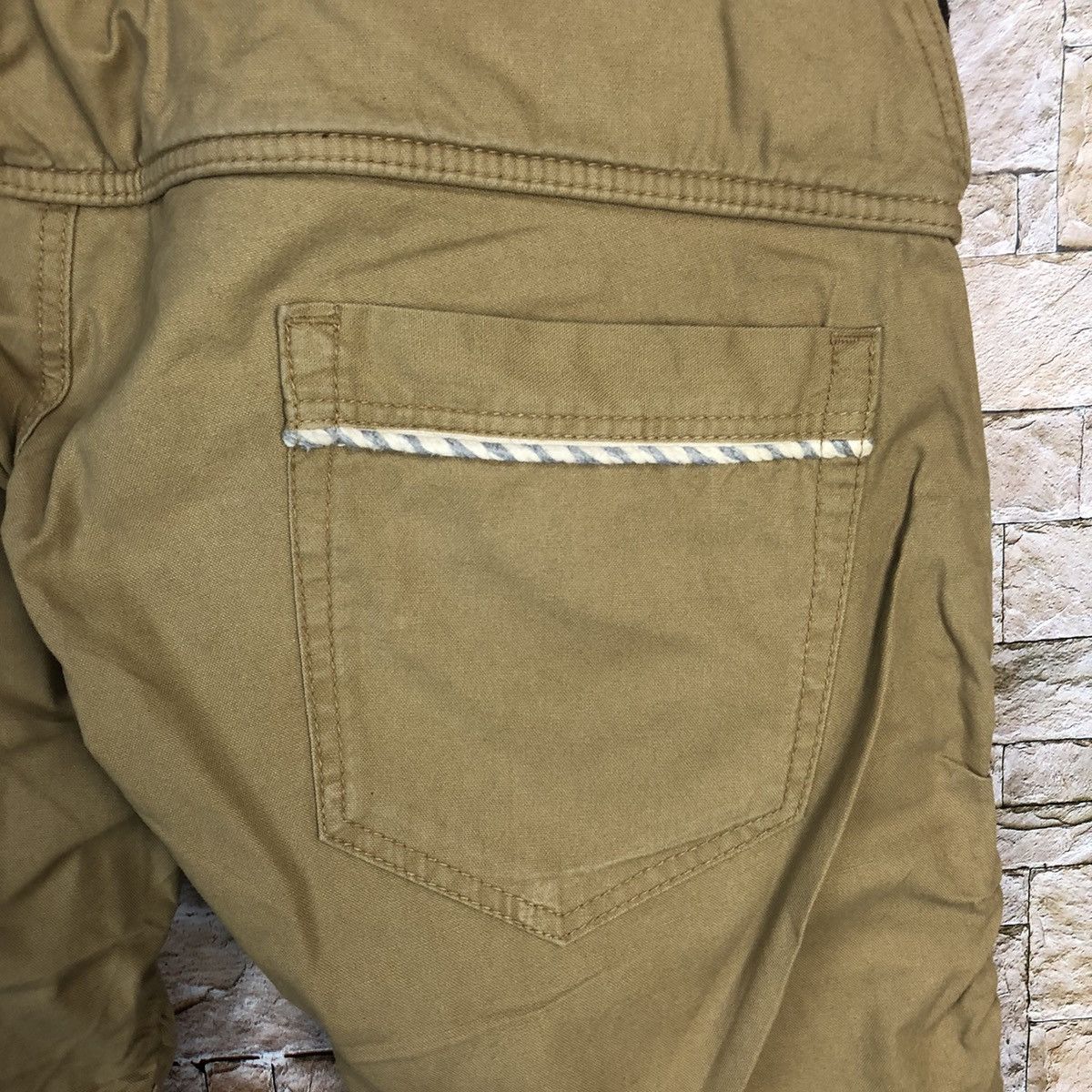 Japanese Brand DL Dominate handcraft Brown Cargo Multipocket Pants #A334 Size US 32 / EU 48 - 16 Thumbnail
