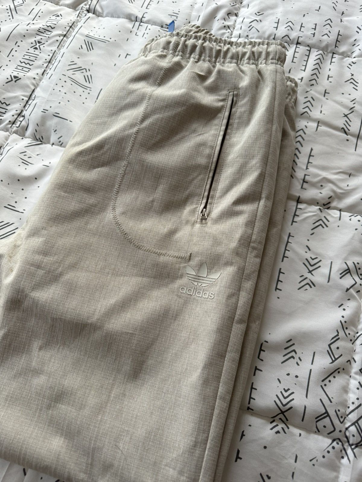 Adidas Adidas windbreaker jogger pants Size US 32 / EU 48 - 1 Thumbnail
