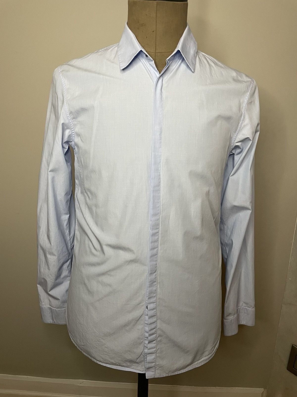 Jil Sander Jil Sander Dress Shirt - Size 40 / 15-3/4 Size US M / EU 48-50 / 2 - 1 Thumbnail