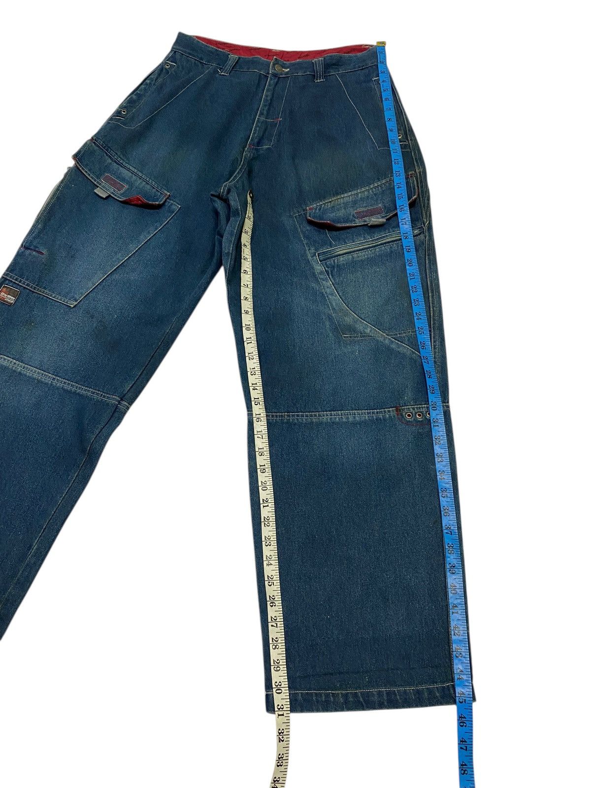 JNCO Thriller baggy jeans / hip hop rap Size US 33 - 23 Thumbnail