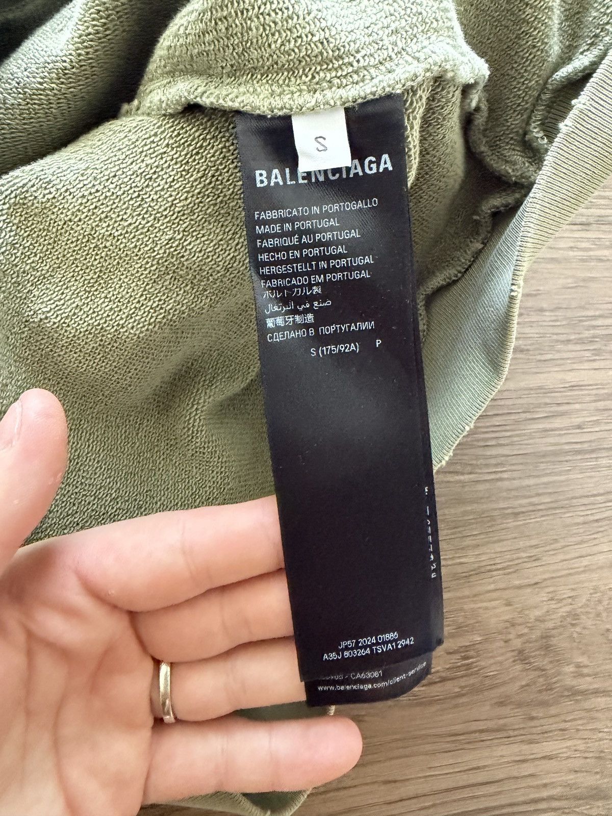 Balenciaga Balenciaga Embroidered Logo Zip Up Size US S / EU 44-46 / 1 - 4 Thumbnail