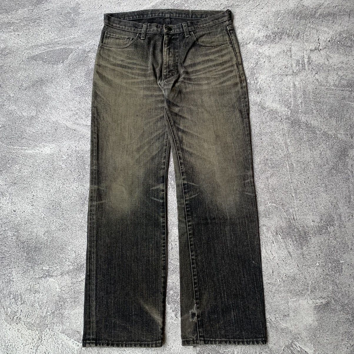 【最終価格】NUMBER (N)INE 04SS ダブルポケットデニム 4×30 Number (n)ine SS04 Double Pocket pain denim 100% | Depop