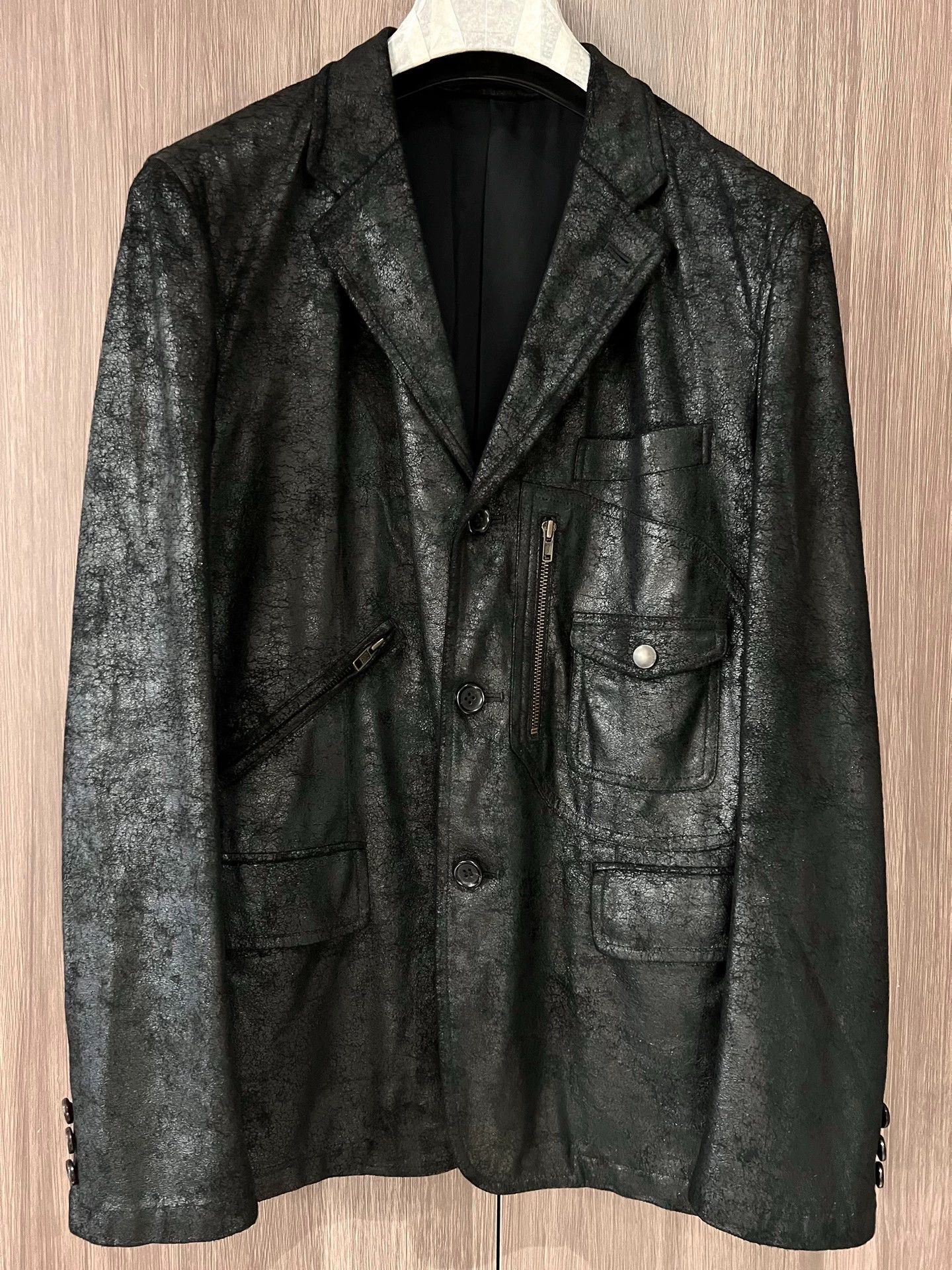 Comme des Garcons Comme des Garçons homme cdg men's coated casual suit. Size 36R - 3 Thumbnail