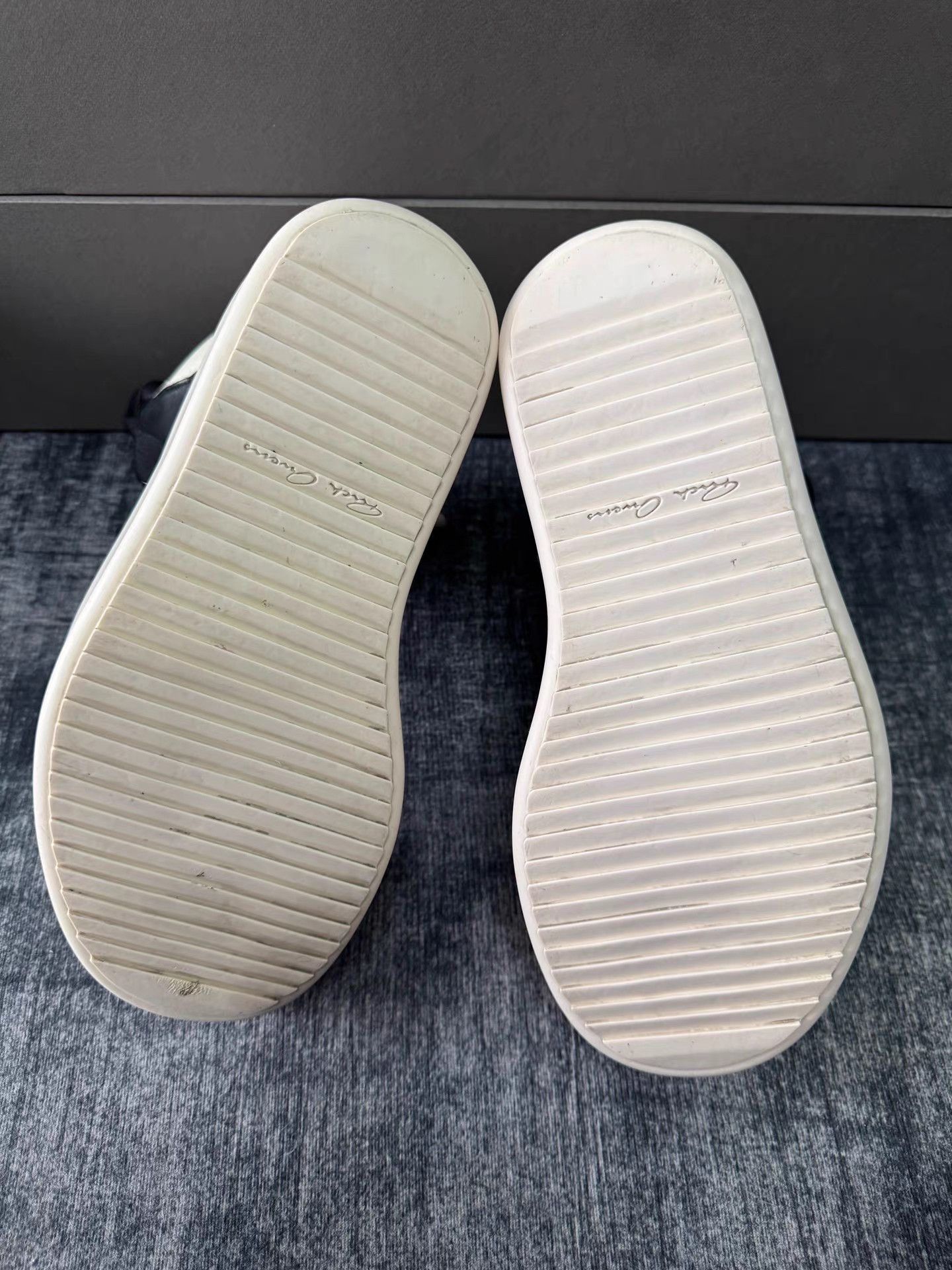 Rick Owens Rick Owens Mainline Thick Sole Triangle Sneakers Size US 8 / EU 41 - 6 Thumbnail