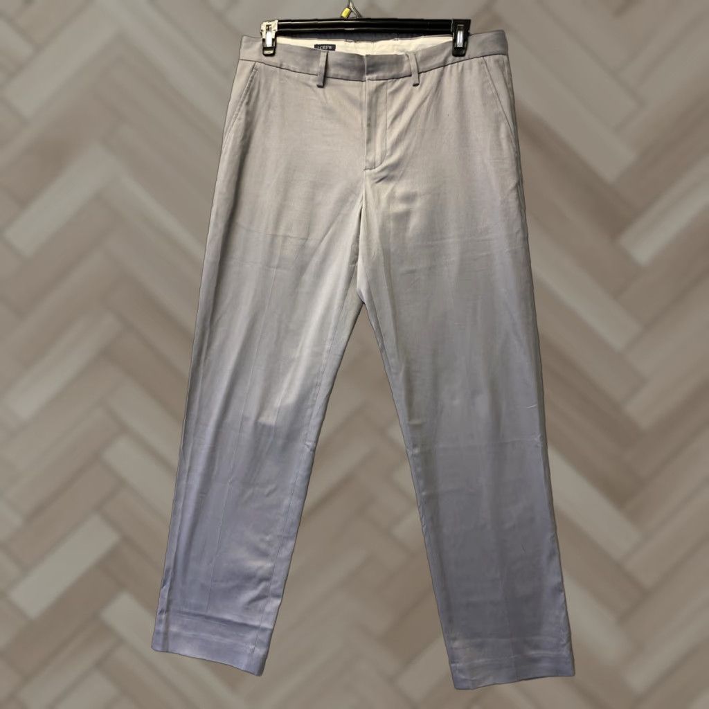 J.Crew J.Crew Chino Pants Mens 34x32 GRAY Chino Office Business Casual / 0664 Size US 34 / EU 50 - 1 Thumbnail