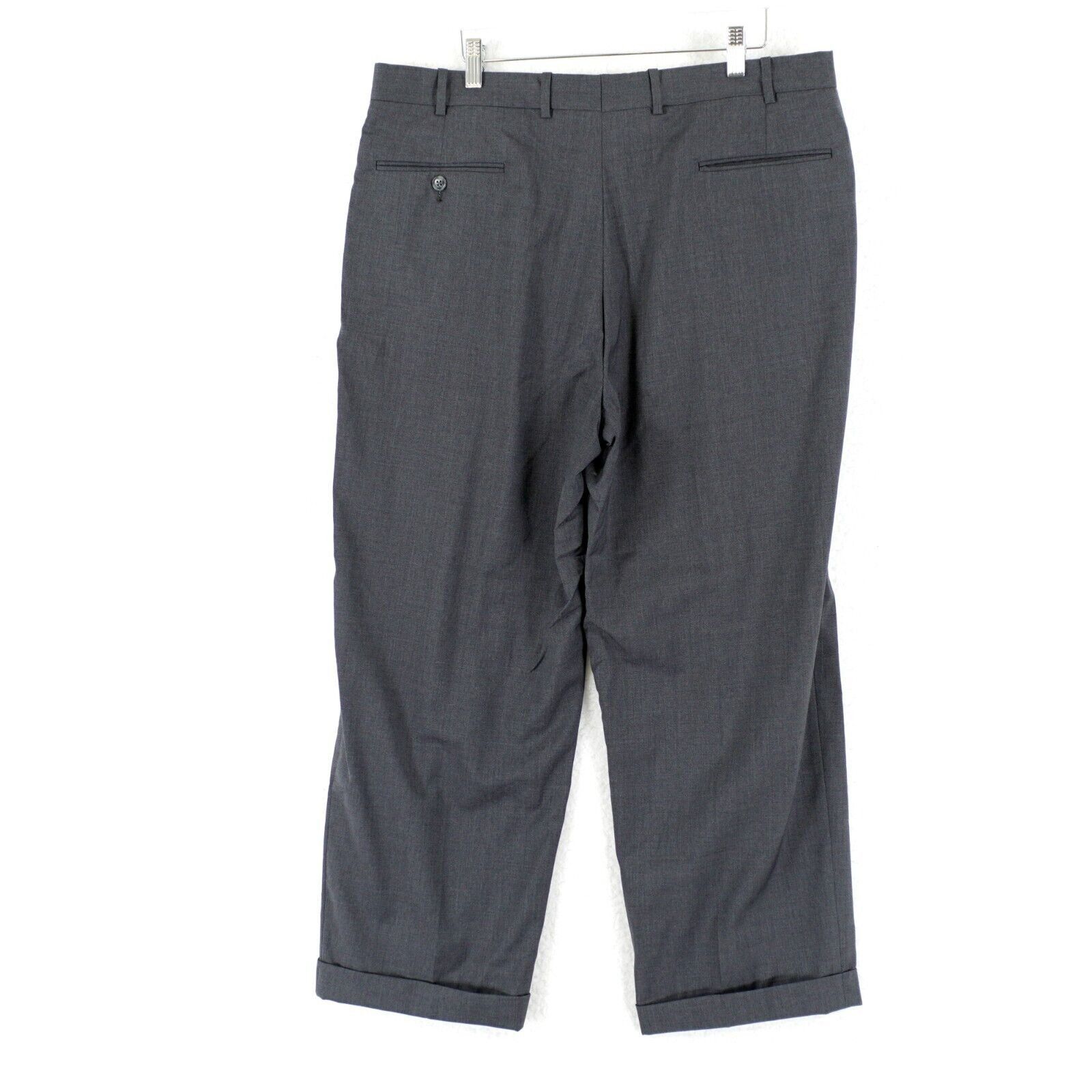 Nordstrom DAMAGED Nordstrom Trabaldo Togna Risalto Super 110s Wool Gra Size 36S - 6 Thumbnail
