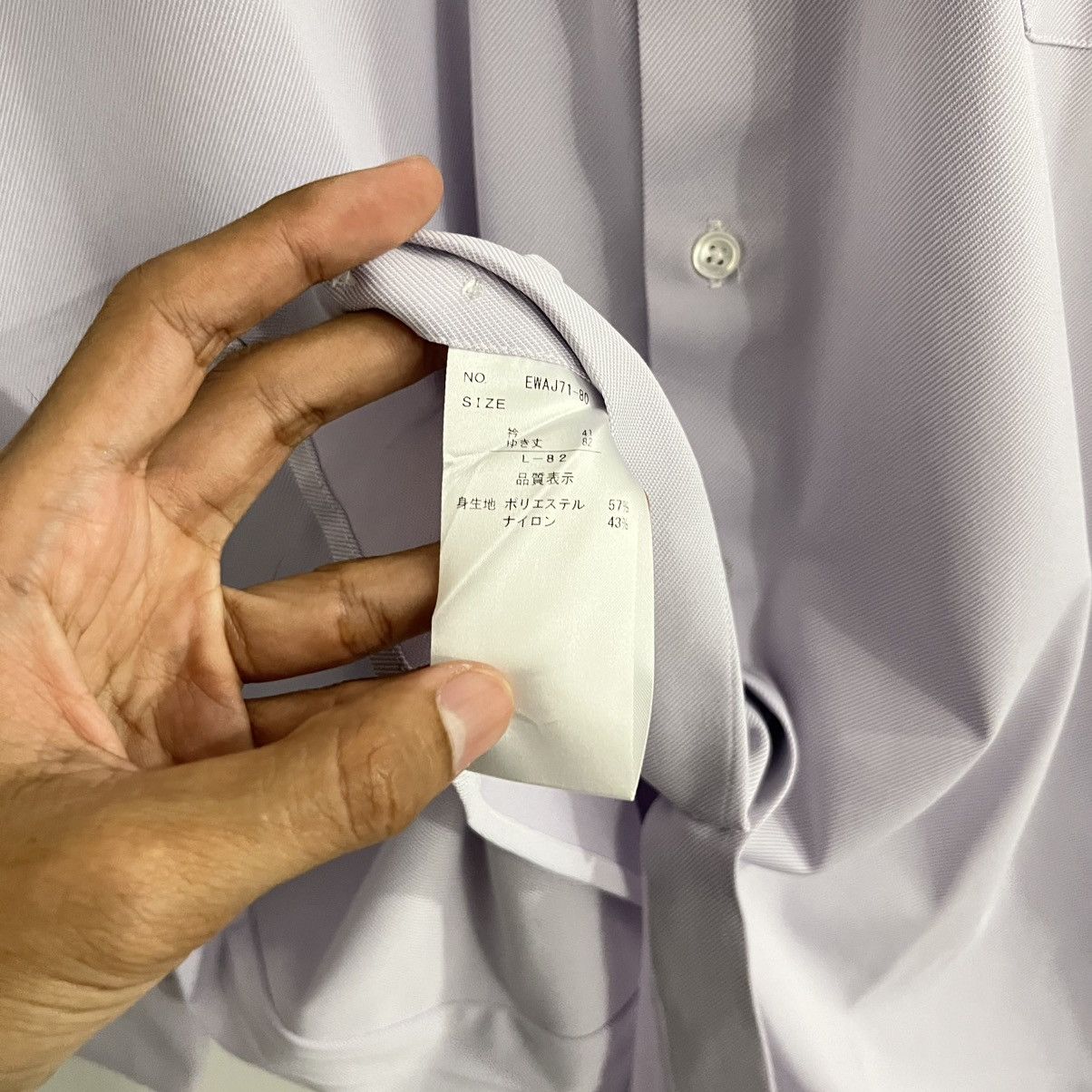 Alexander Julian Alexander Julian - Formal Basic Slim Fit Shirt Size US L / EU 52-54 / 3 - 5 Thumbnail