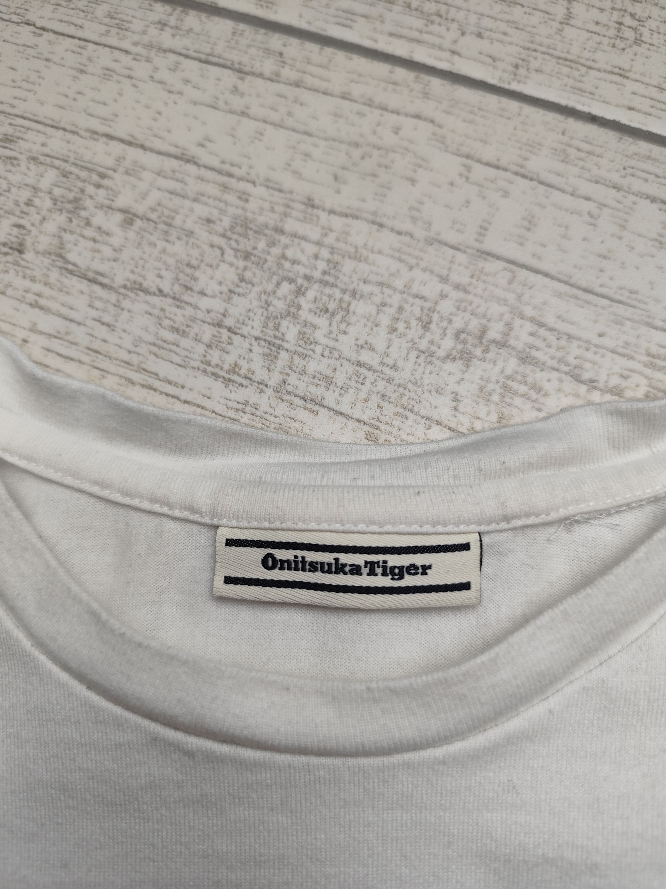 Onitsuka Tiger × Vintage Vintage streetwear y2k designer Onitsuka Tiger T Shirt Size US M / EU 48-50 / 2 - 3 Thumbnail