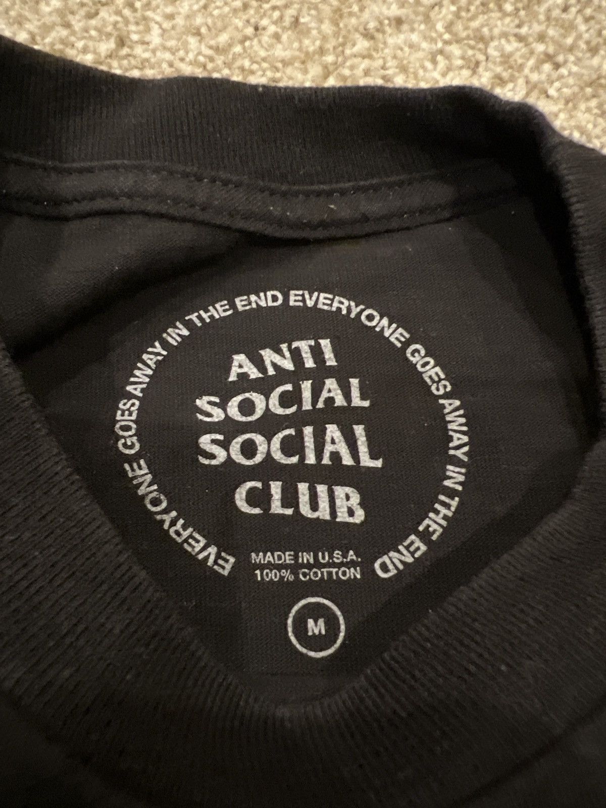 Anti Social Social Club Anti Social Social Club Lightning Tee Size US M / EU 48-50 / 2 - 2 Thumbnail