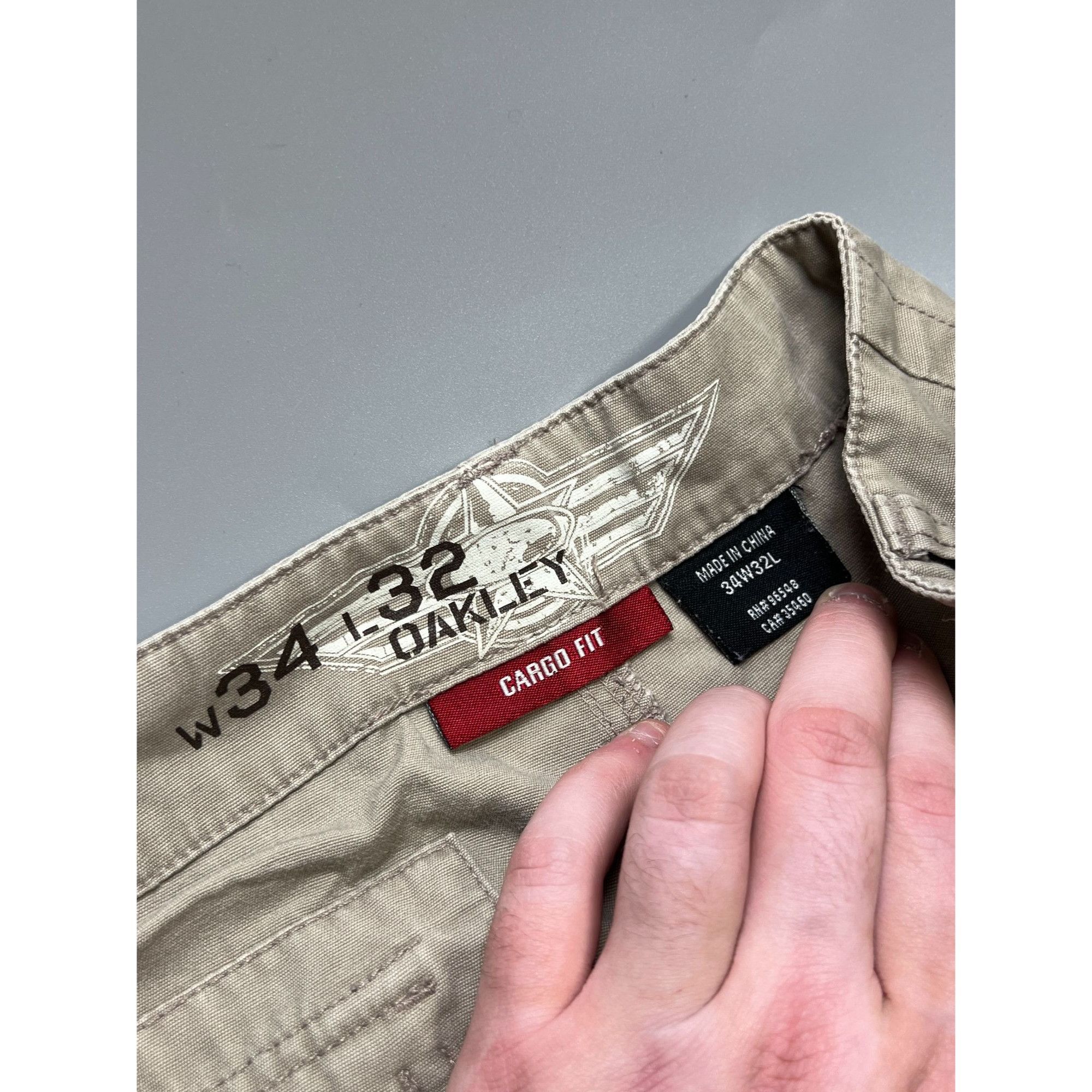 Oakley Oakley Vintage Distressed Cargo Pants (Y1035) Size US 34 / EU 50 - 15 Thumbnail