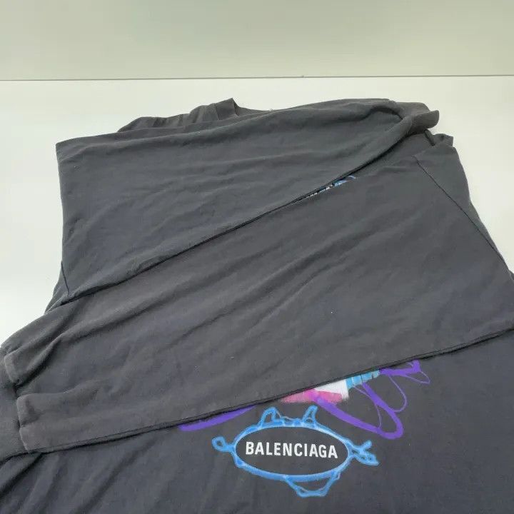 Balenciaga Balenciaga Balenciaga Speedhunters Long Sleeve Sweatshirt Size US M / EU 48-50 / 2 - 2 Thumbnail