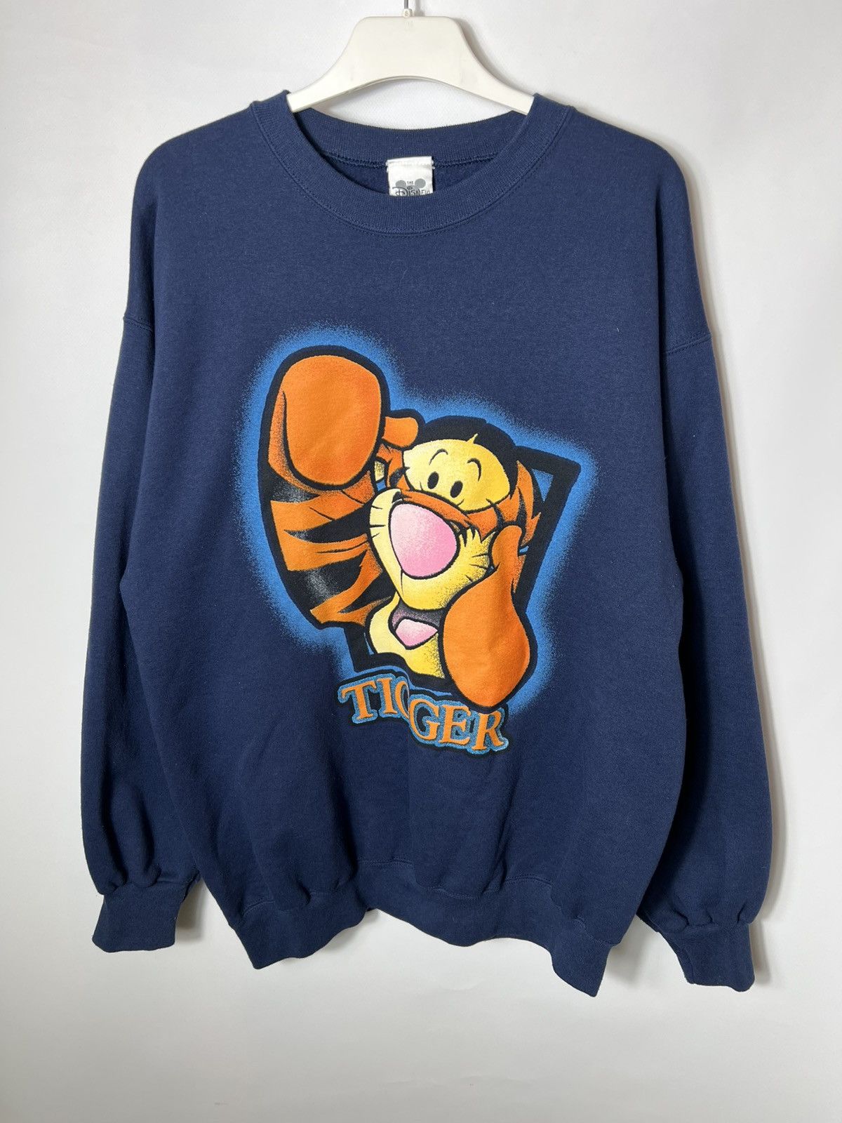 Disney Vintage 90s Made in USA Disney Tiger Cartoon Sweatshirt L Size US L / EU 52-54 / 3 - 1 Thumbnail