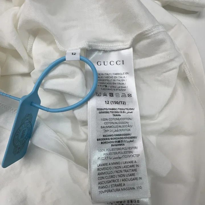 Gucci Gucci SS25 Logo Embroidered Short Sleeve T-Shirt-2507 Size US M / EU 48-50 / 2 - 3 Thumbnail