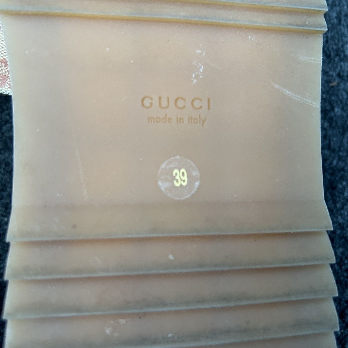 Gucci Gucci GG Supreme Platform Sandal Size US 9.5 / IT 39.5 - 7 Thumbnail