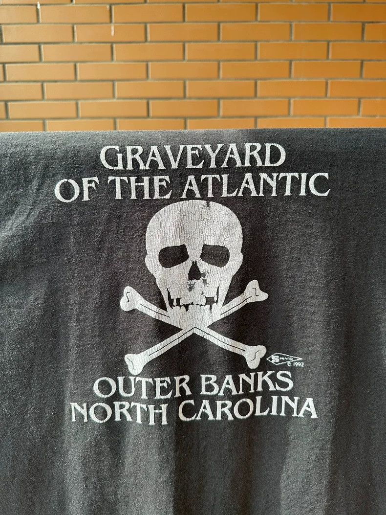 Vintage VintageTee 90s Graveyard of the Atlantic 2505-Nextarrow Size US XL / EU 56 / 4 - 4 Thumbnail