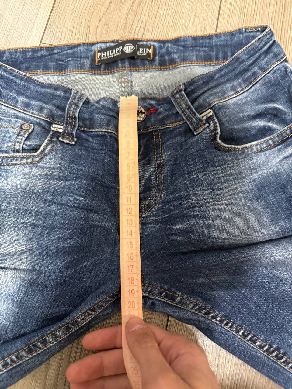 Philipp Plein philipp plein jeans women size 25 avant-garde blue Size 25" / US 0 / IT 36 - 12 Thumbnail