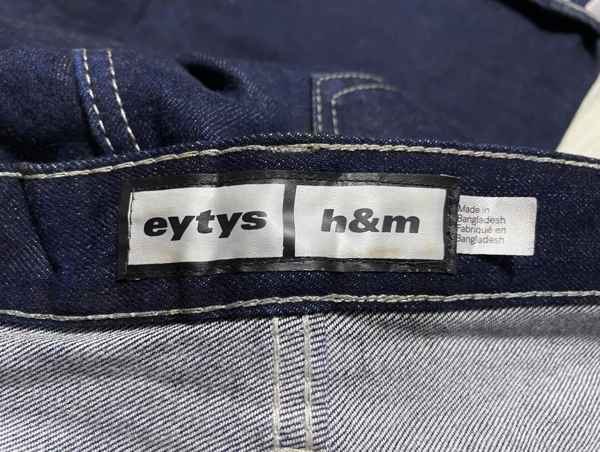 Eytys Unisex Eytys H&M Red Selvedge Navy Cotton Heavy Denim Jeans Size US 28 / EU 44 - 19 Thumbnail