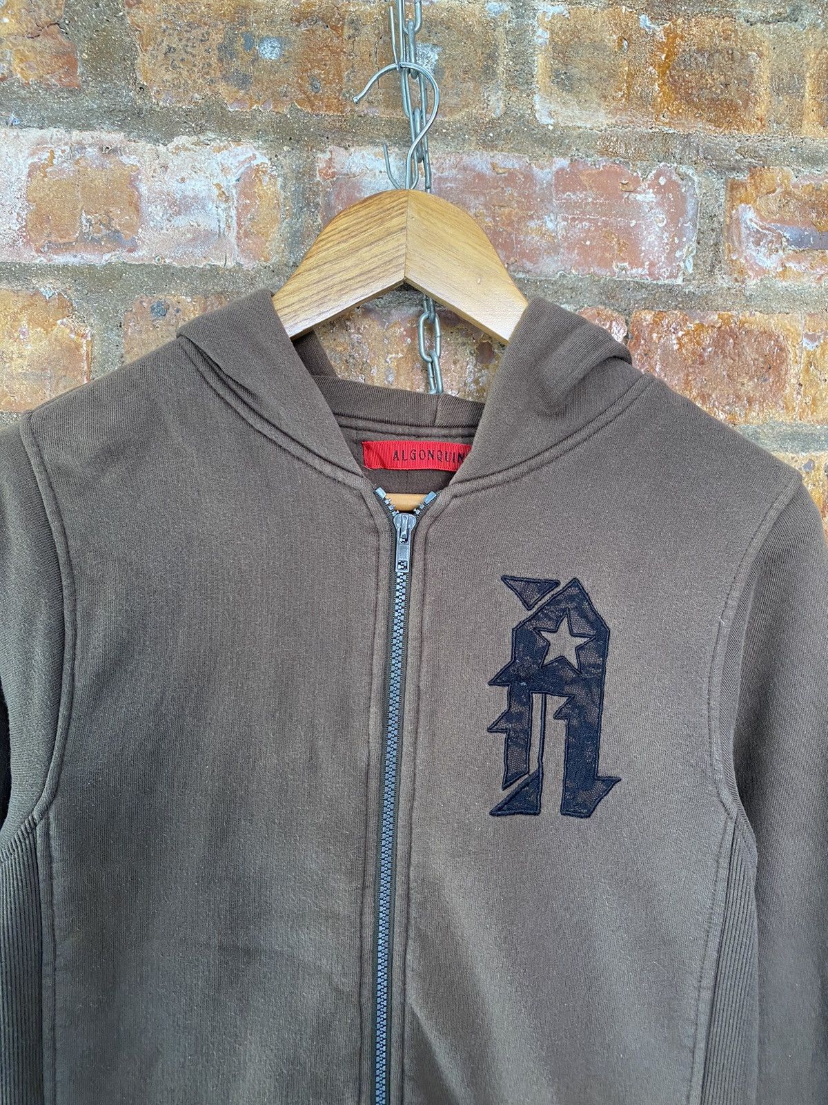 Japanese Brand Vtg Algonquins Japanese Punk Skull and poem padded hoodie Size M / US 6-8 / IT 42-44 - 9 Thumbnail