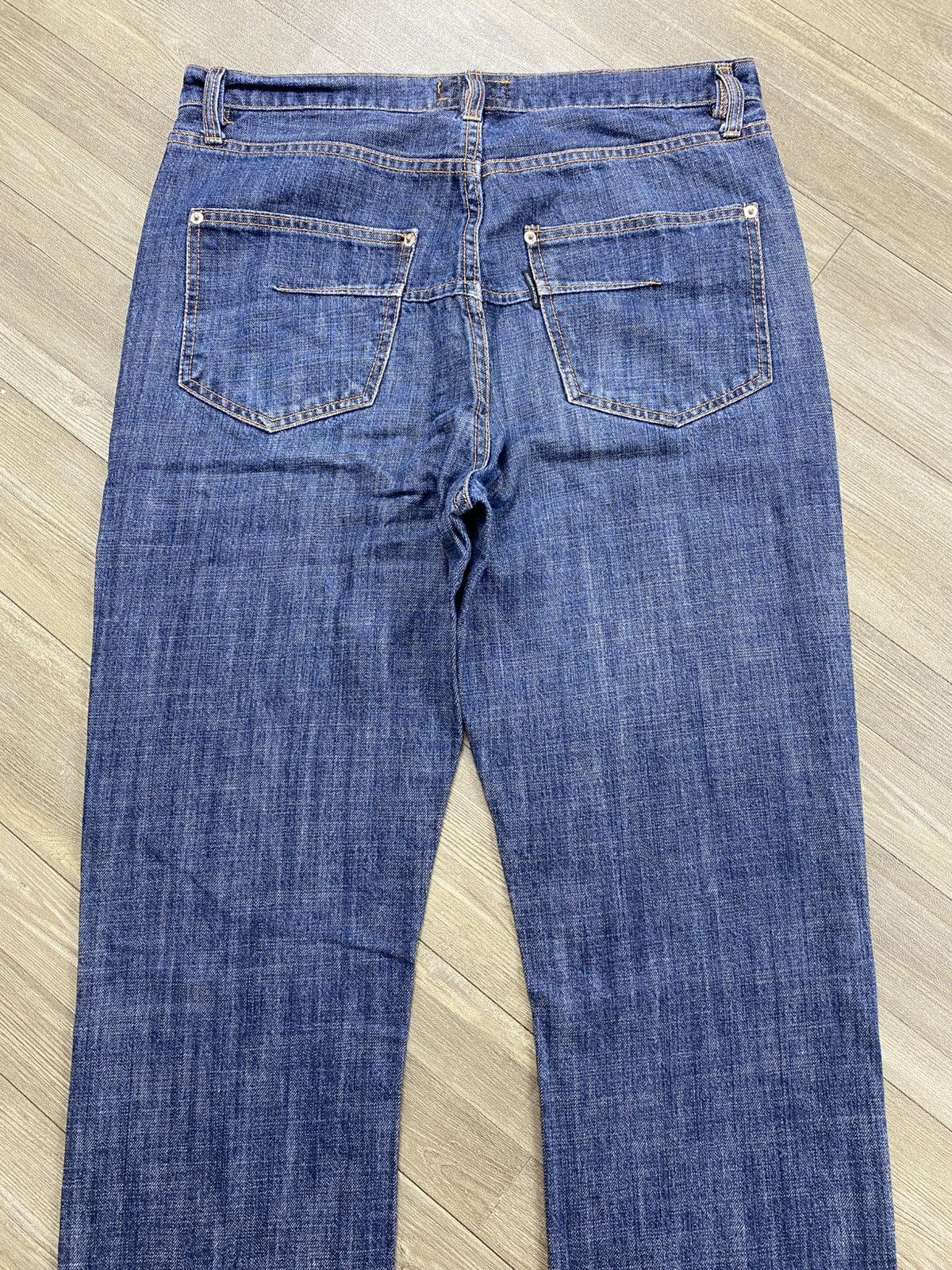 CABANE de ZUCCa Archive Cabane de Zucca Zip Fly Asymmetric Bootcut Jeans Size US 32 / EU 48 - 12 Thumbnail