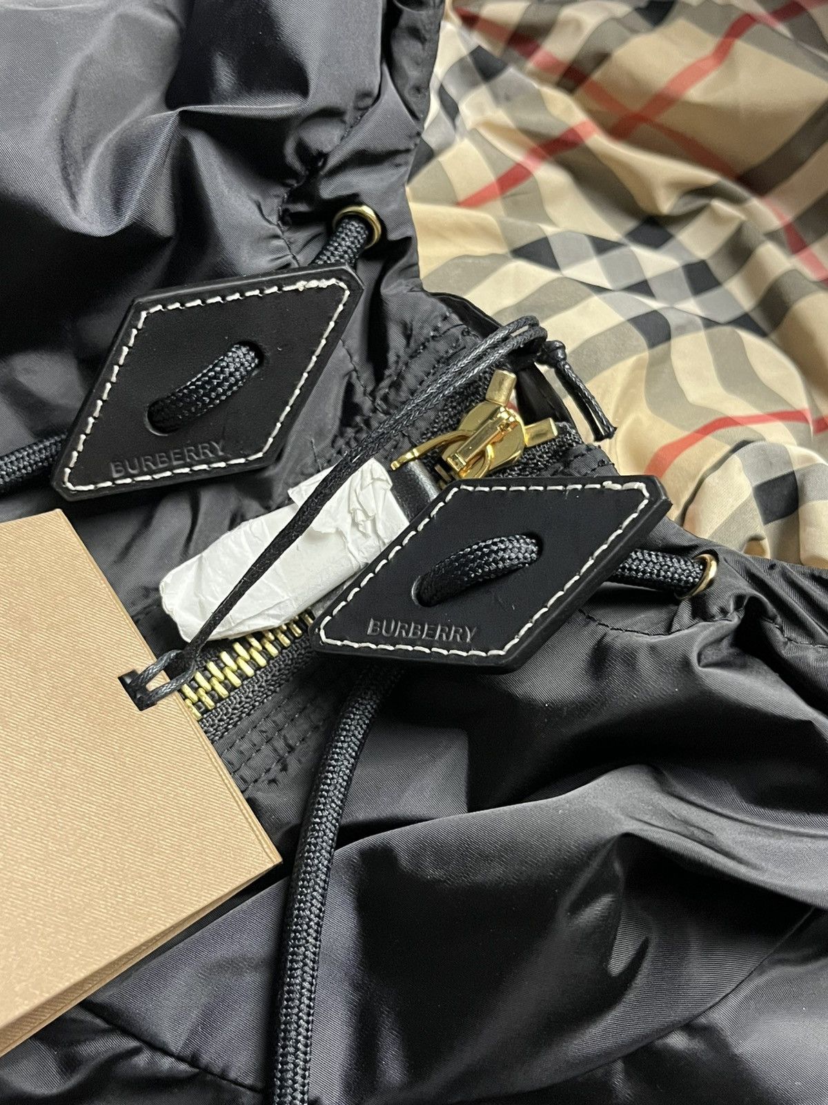 Burberry Burberry Binham ECONYL® Nylon Hooded Jacket Size XXS / US 00 / IT 34 - 7 Thumbnail